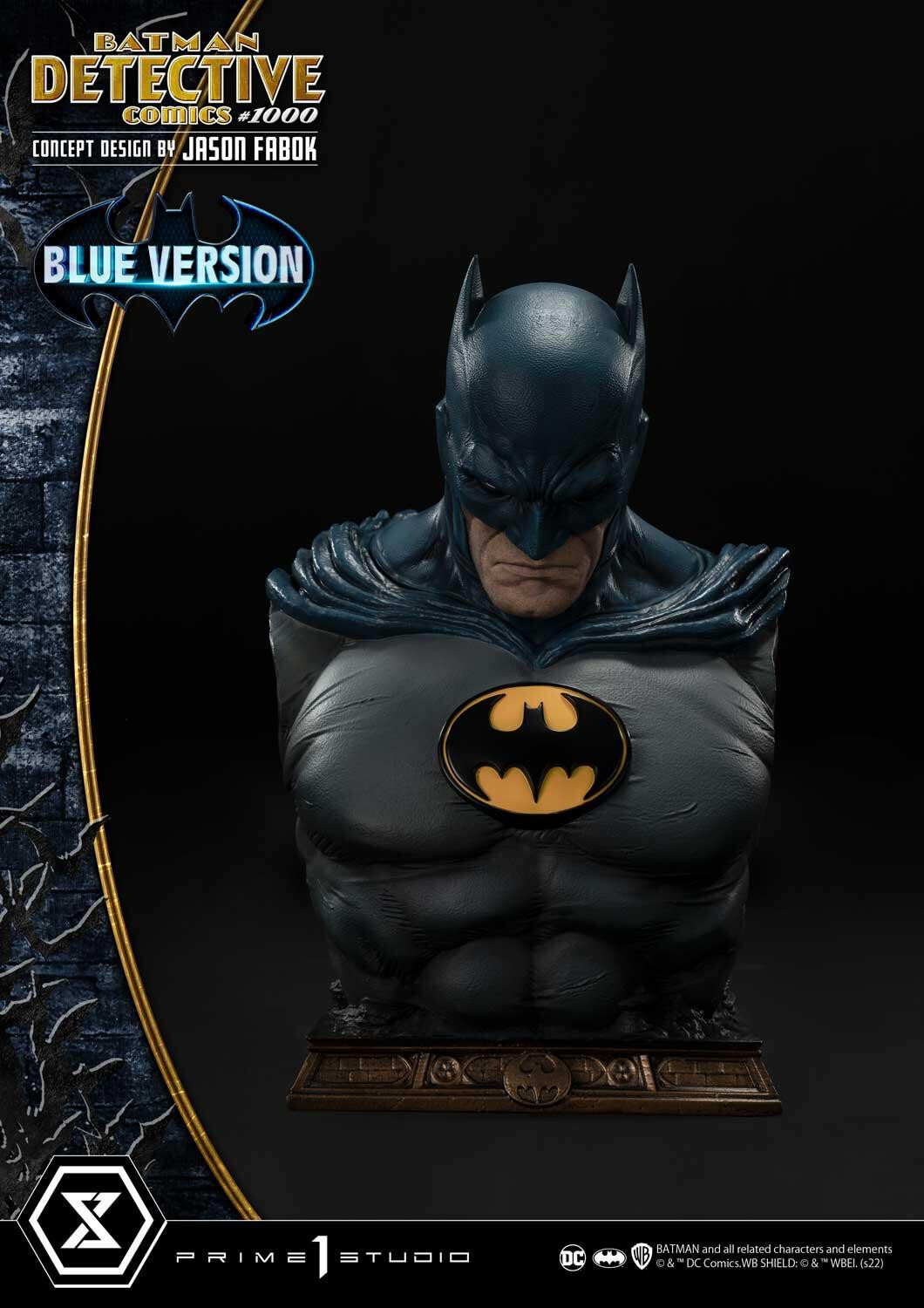 Batman - Museum Masterline Series  (MMDC-50LM) - 1/3 - Detective Comics #1000 Cover Art, Blue Version (Prime 1 Studio) photo 20