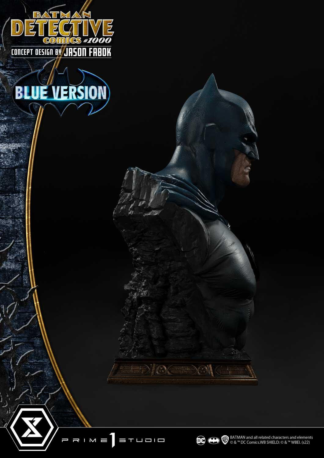 Batman - Museum Masterline Series  (MMDC-50LM) - 1/3 - Detective Comics #1000 Cover Art, Blue Version (Prime 1 Studio) photo 21