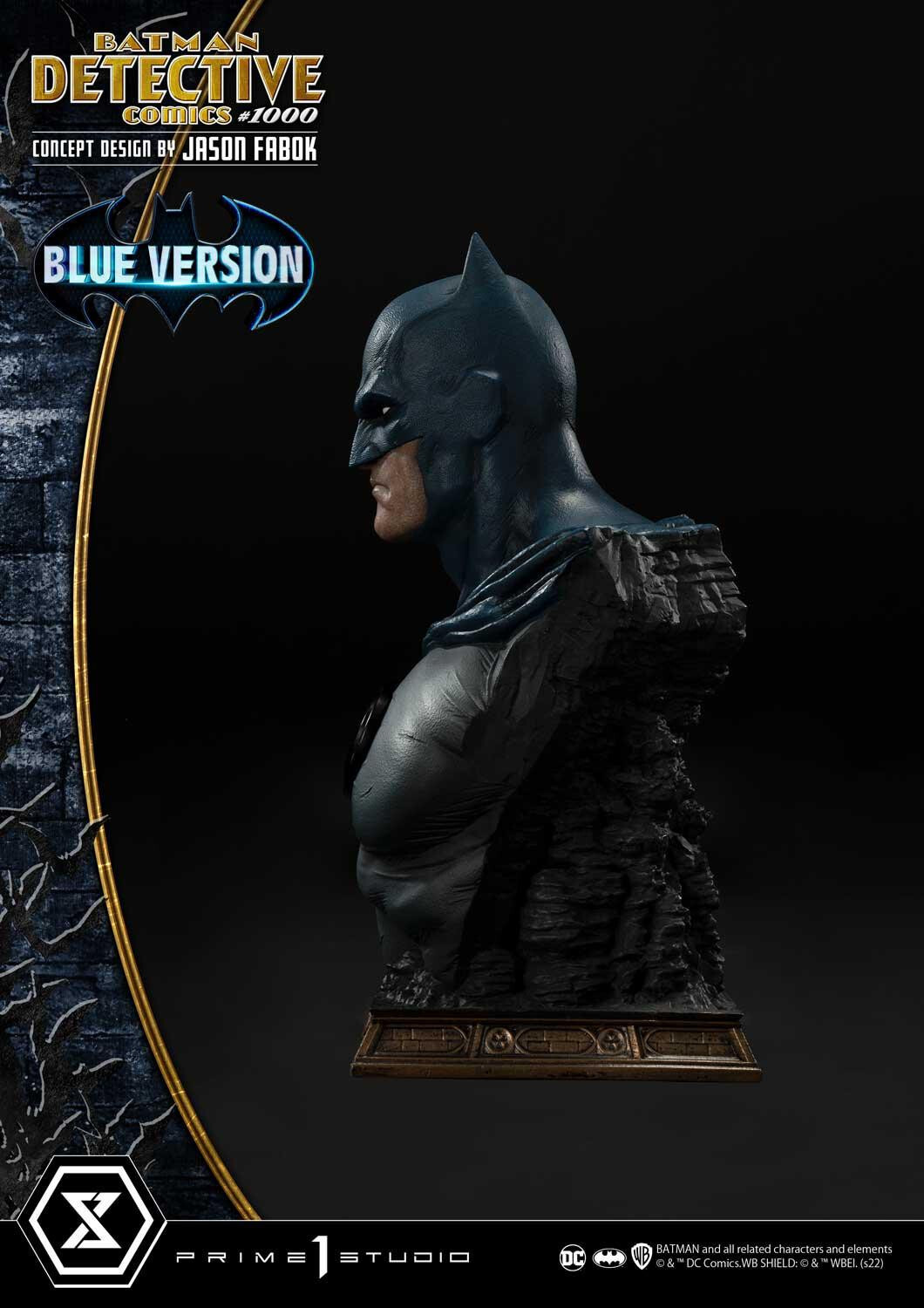 Batman - Museum Masterline Series  (MMDC-50LM) - 1/3 - Detective Comics #1000 Cover Art, Blue Version (Prime 1 Studio) photo 23