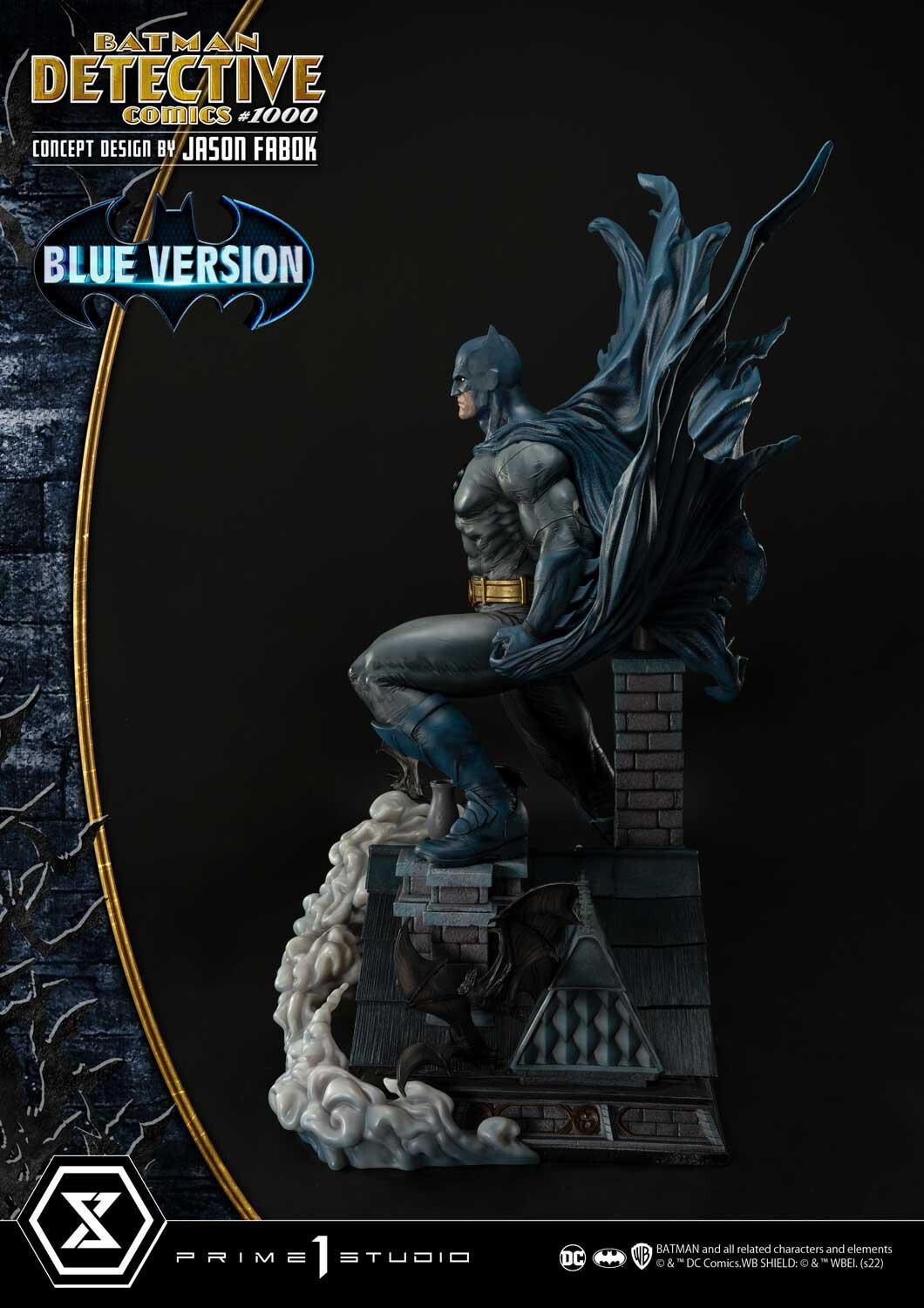 Batman - Museum Masterline Series  (MMDC-50LM) - 1/3 - Detective Comics #1000 Cover Art, Blue Version (Prime 1 Studio) photo 24