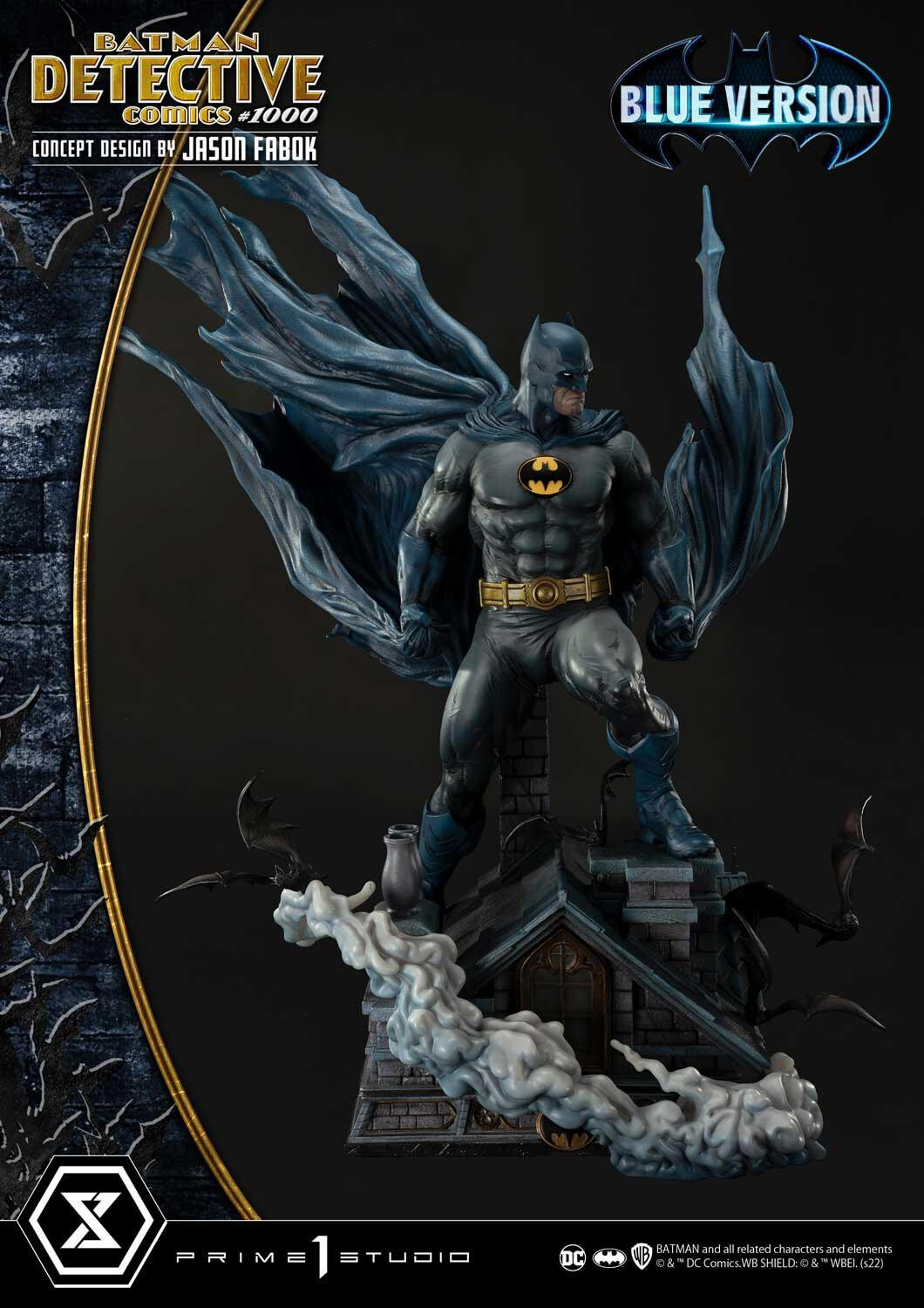 Batman - Museum Masterline Series  (MMDC-50LM) - 1/3 - Detective Comics #1000 Cover Art, Blue Version (Prime 1 Studio) photo 31