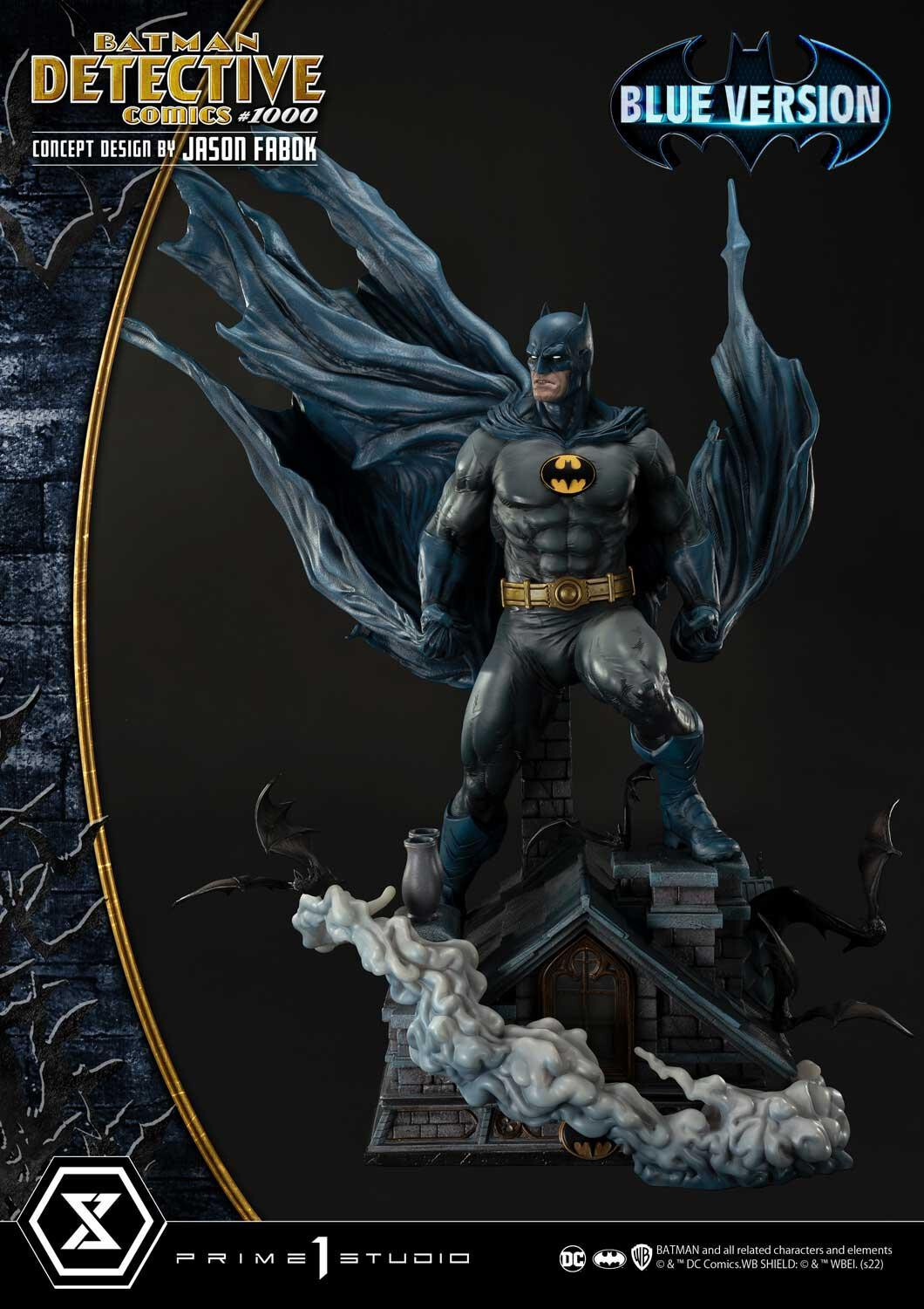 Batman - Museum Masterline Series  (MMDC-50LM) - 1/3 - Detective Comics #1000 Cover Art, Blue Version (Prime 1 Studio) photo 32
