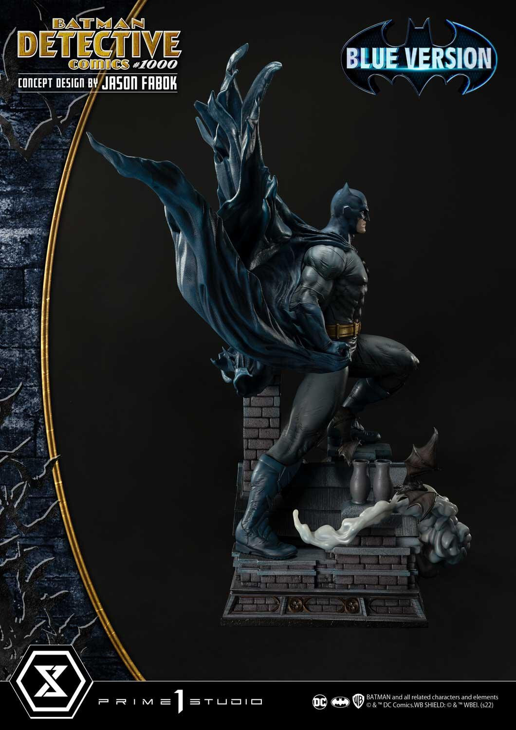 Batman - Museum Masterline Series  (MMDC-50LM) - 1/3 - Detective Comics #1000 Cover Art, Blue Version (Prime 1 Studio) photo 33