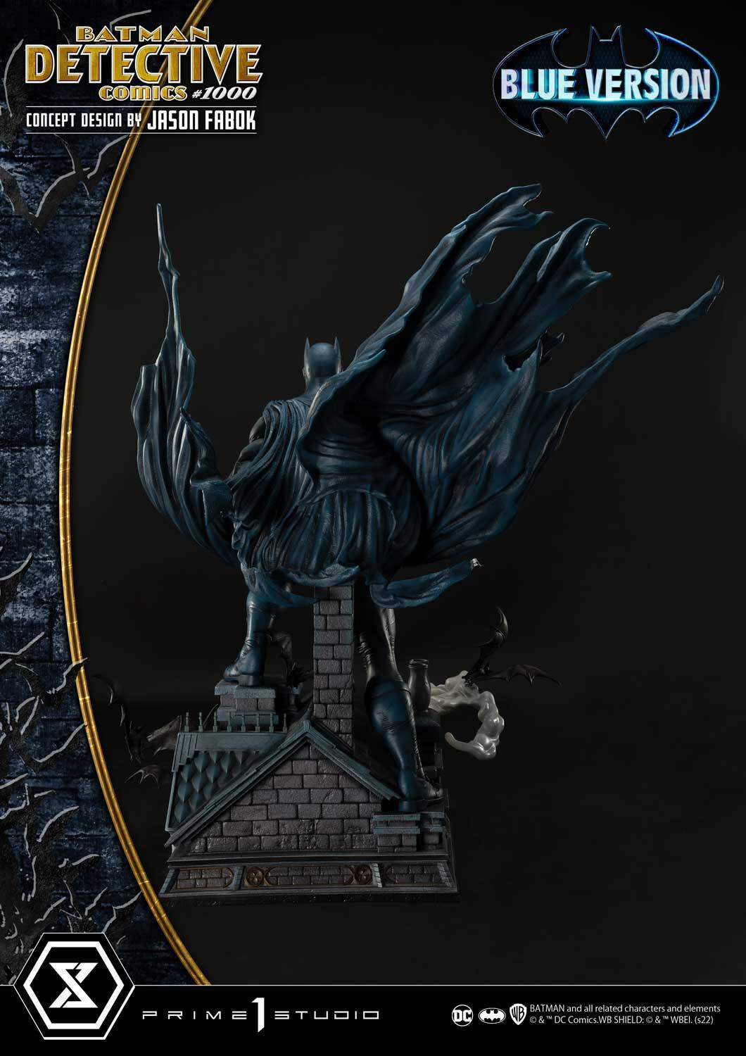 Batman - Museum Masterline Series  (MMDC-50LM) - 1/3 - Detective Comics #1000 Cover Art, Blue Version (Prime 1 Studio) photo 34