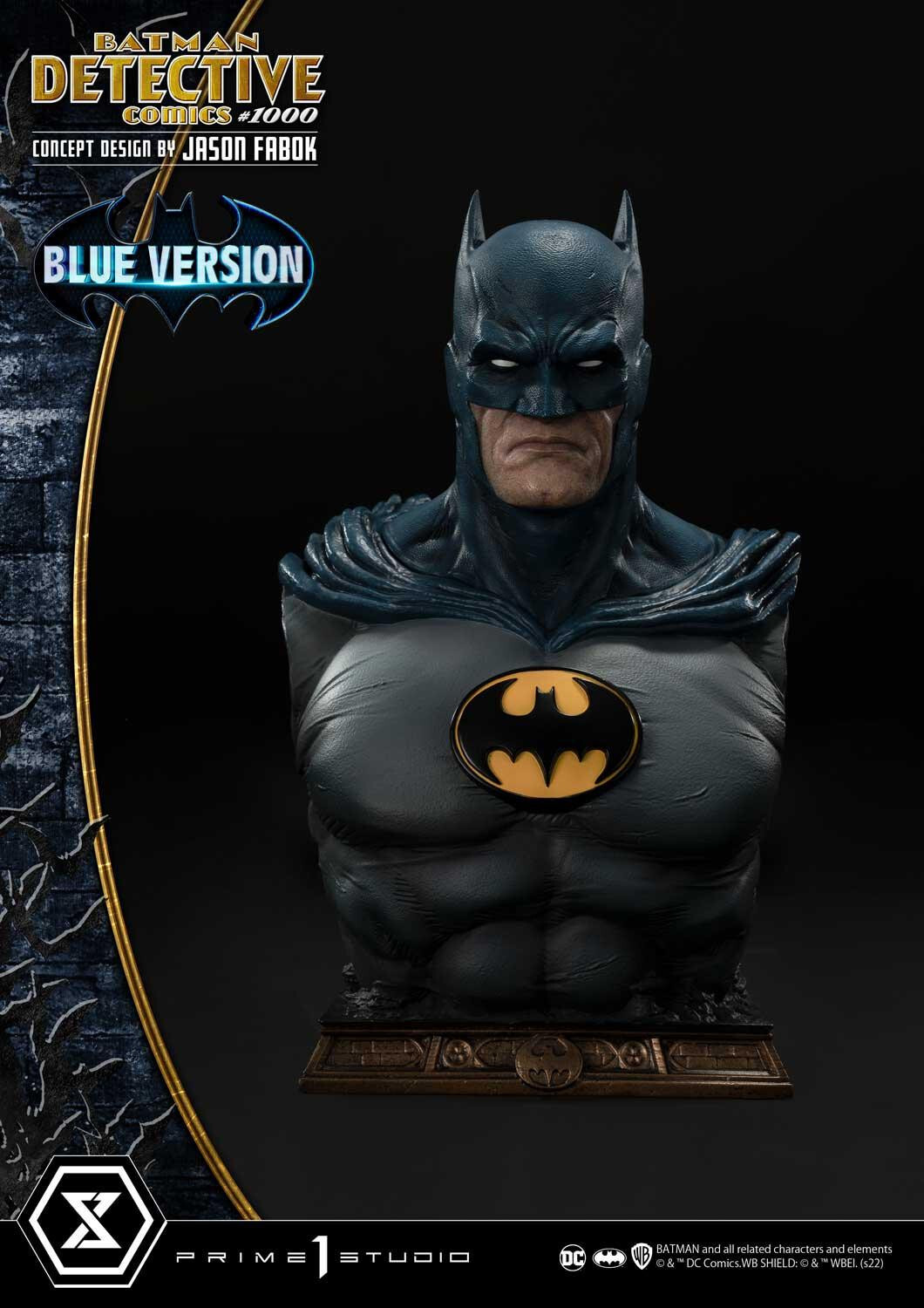 Batman - Museum Masterline Series  (MMDC-50LM) - 1/3 - Detective Comics #1000 Cover Art, Blue Version (Prime 1 Studio) photo 36