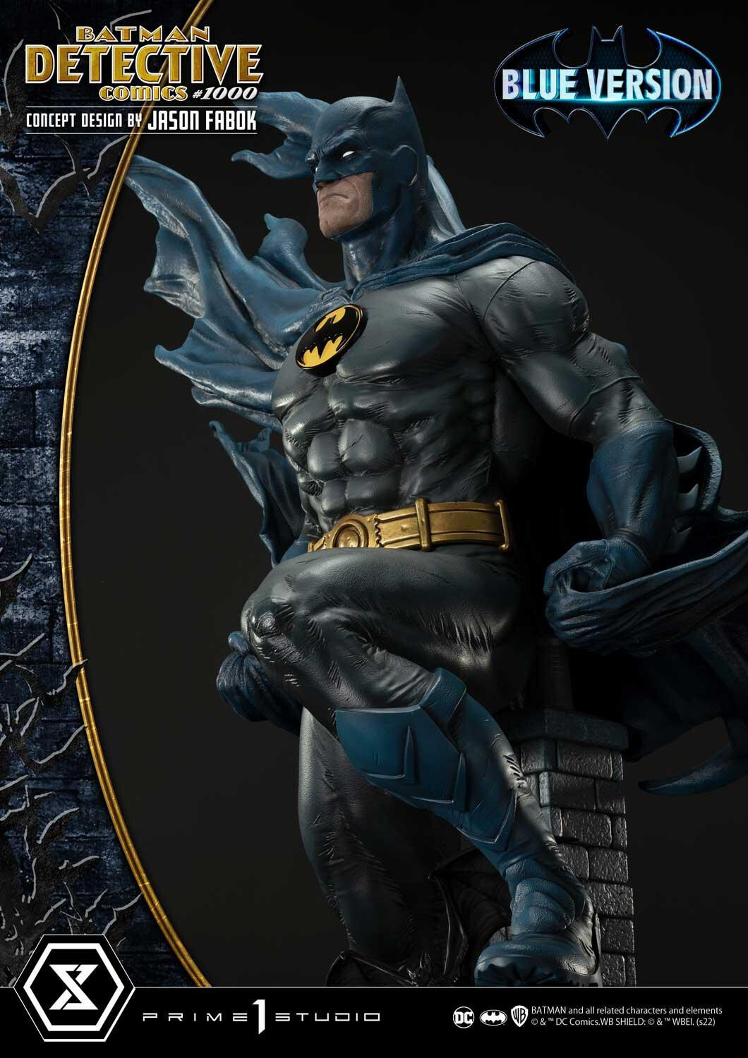 Batman - Museum Masterline Series  (MMDC-50LM) - 1/3 - Detective Comics #1000 Cover Art, Blue Version (Prime 1 Studio) photo 38
