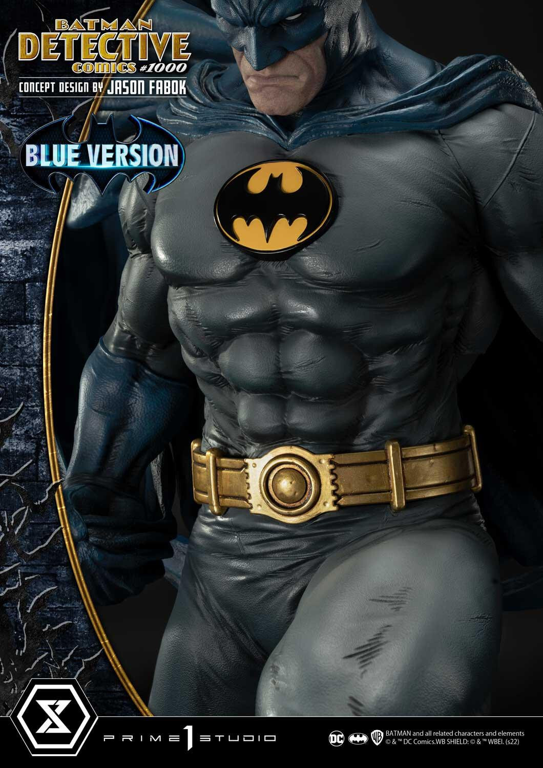 Batman - Museum Masterline Series  (MMDC-50LM) - 1/3 - Detective Comics #1000 Cover Art, Blue Version (Prime 1 Studio) photo 41