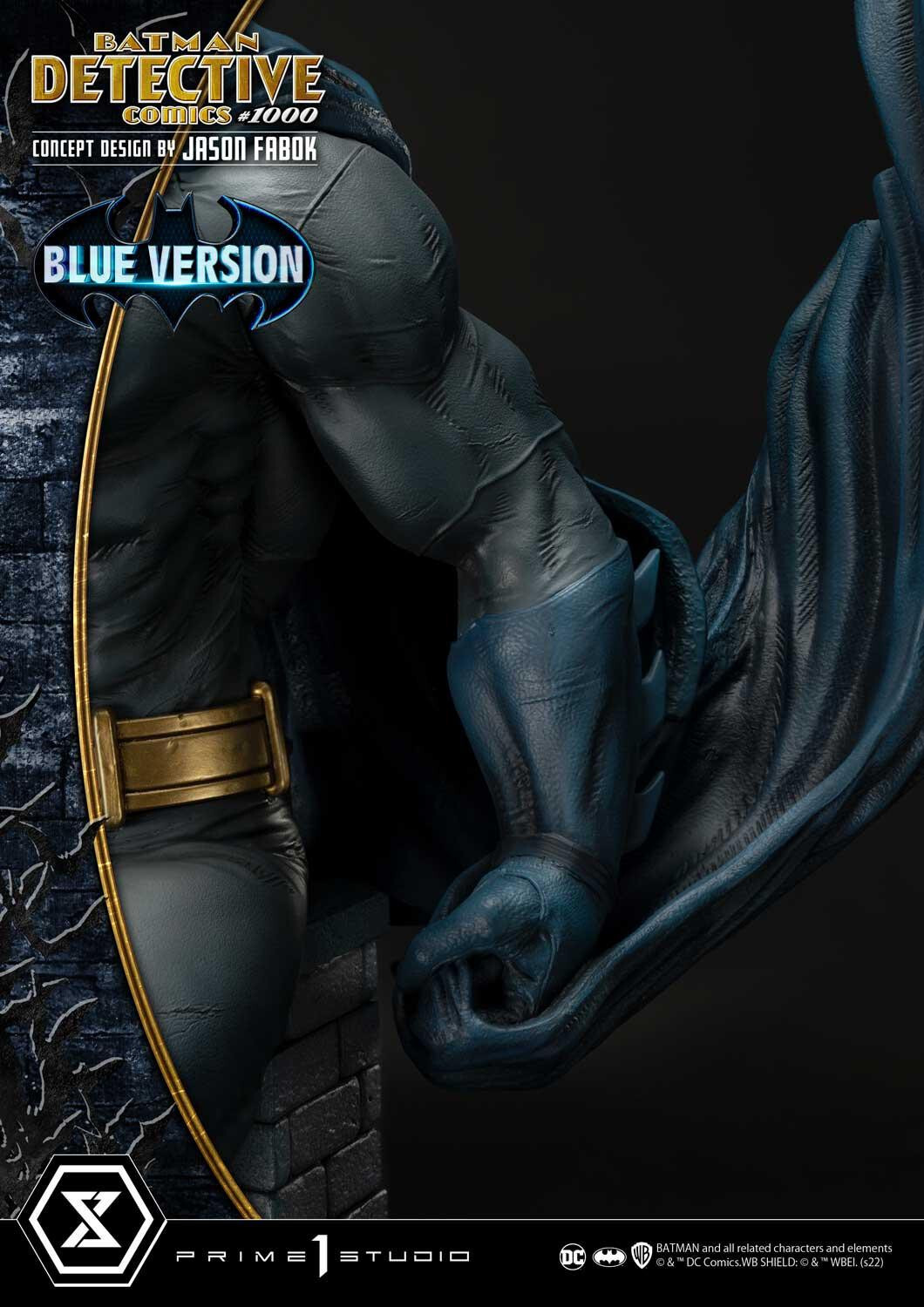 Batman - Museum Masterline Series  (MMDC-50LM) - 1/3 - Detective Comics #1000 Cover Art, Blue Version (Prime 1 Studio) photo 42