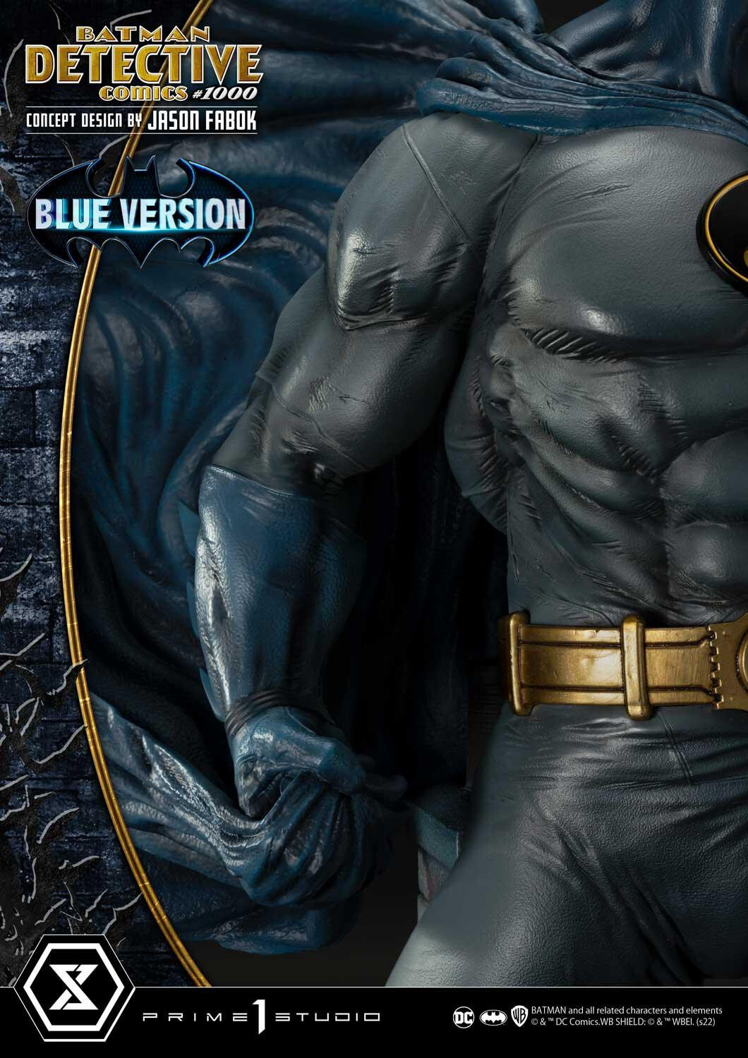 Batman - Museum Masterline Series  (MMDC-50LM) - 1/3 - Detective Comics #1000 Cover Art, Blue Version (Prime 1 Studio) photo 43