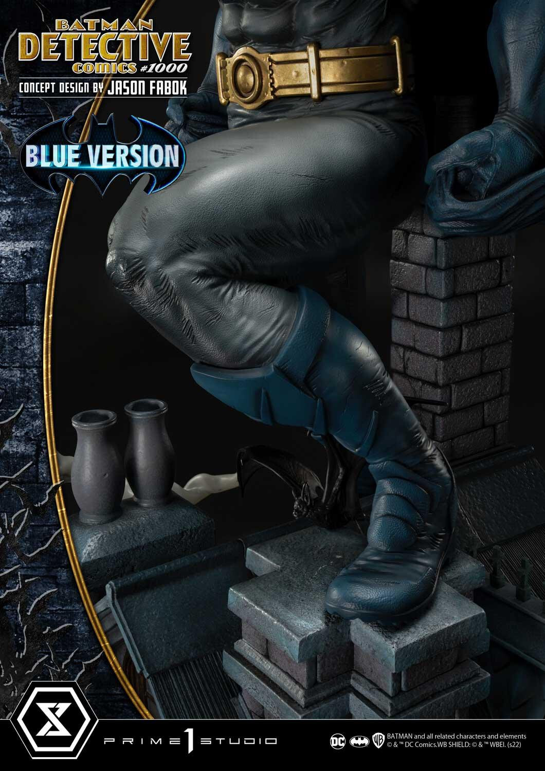 Batman - Museum Masterline Series  (MMDC-50LM) - 1/3 - Detective Comics #1000 Cover Art, Blue Version (Prime 1 Studio) photo 44