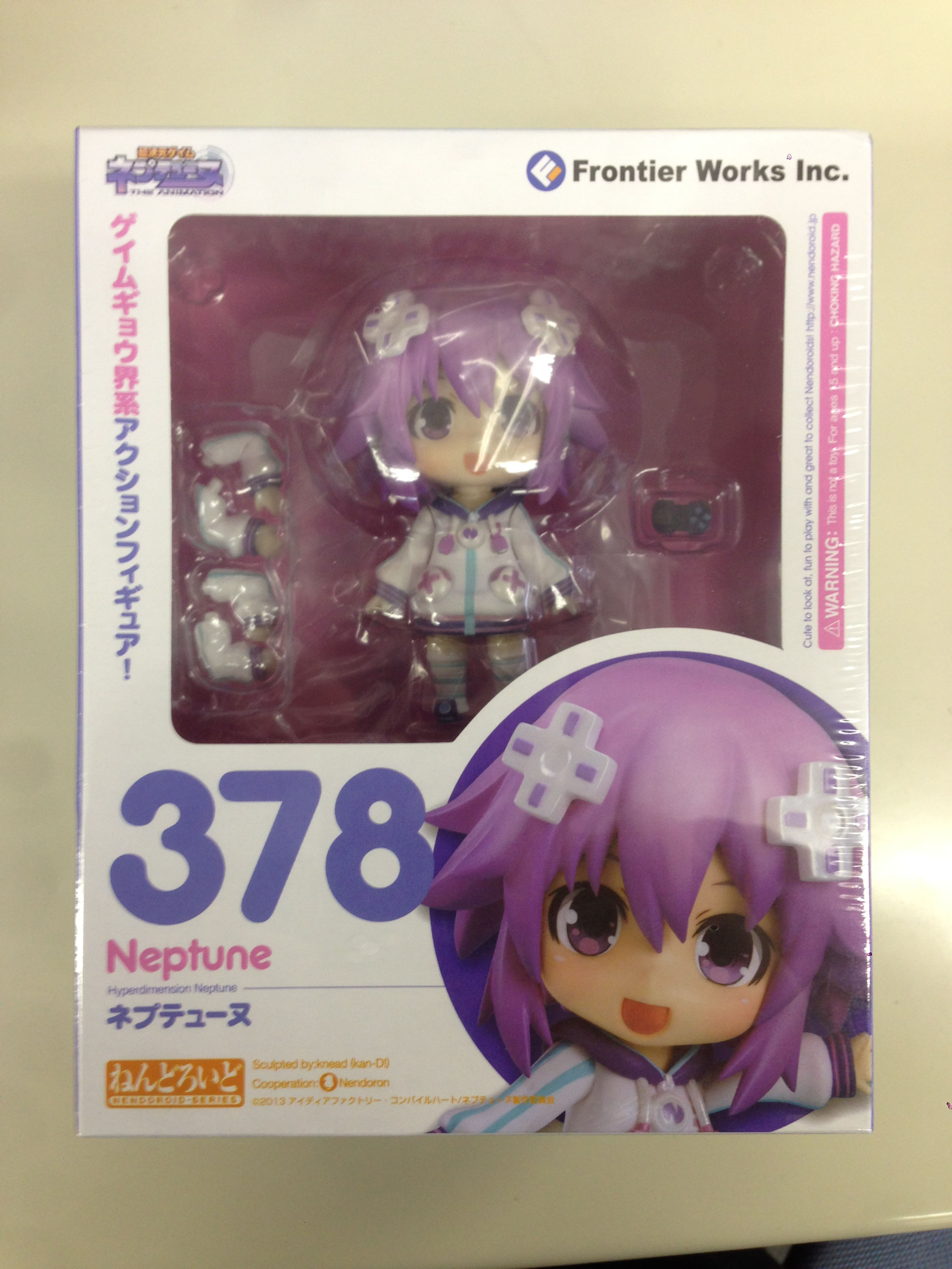 Choujigen Game Neptune: The Animation - Neptune - Nendoroid  (#378) (Frontier Works, Good Smile Company) photo 4