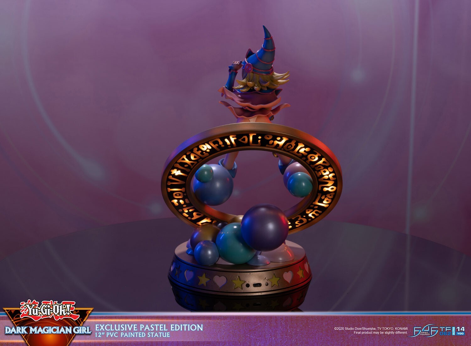 Yu-Gi-Oh! Duel Monsters - Black Magician Girl - True Form Ultra (TF062|14YGO) - Pastel Edition, Exclusive Edition (First 4 Figures) photo 19
