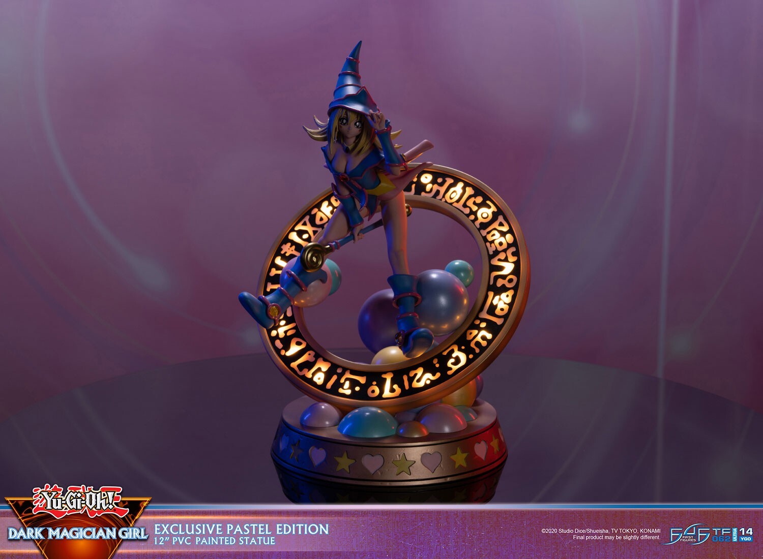 Yu-Gi-Oh! Duel Monsters - Black Magician Girl - True Form Ultra (TF062|14YGO) - Pastel Edition, Exclusive Edition (First 4 Figures) photo 21