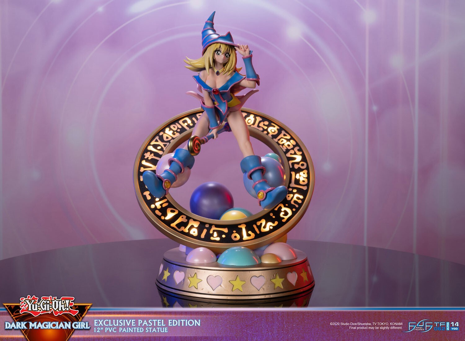 Yu-Gi-Oh! Duel Monsters - Black Magician Girl - True Form Ultra (TF062|14YGO) - Pastel Edition, Exclusive Edition (First 4 Figures) photo 28