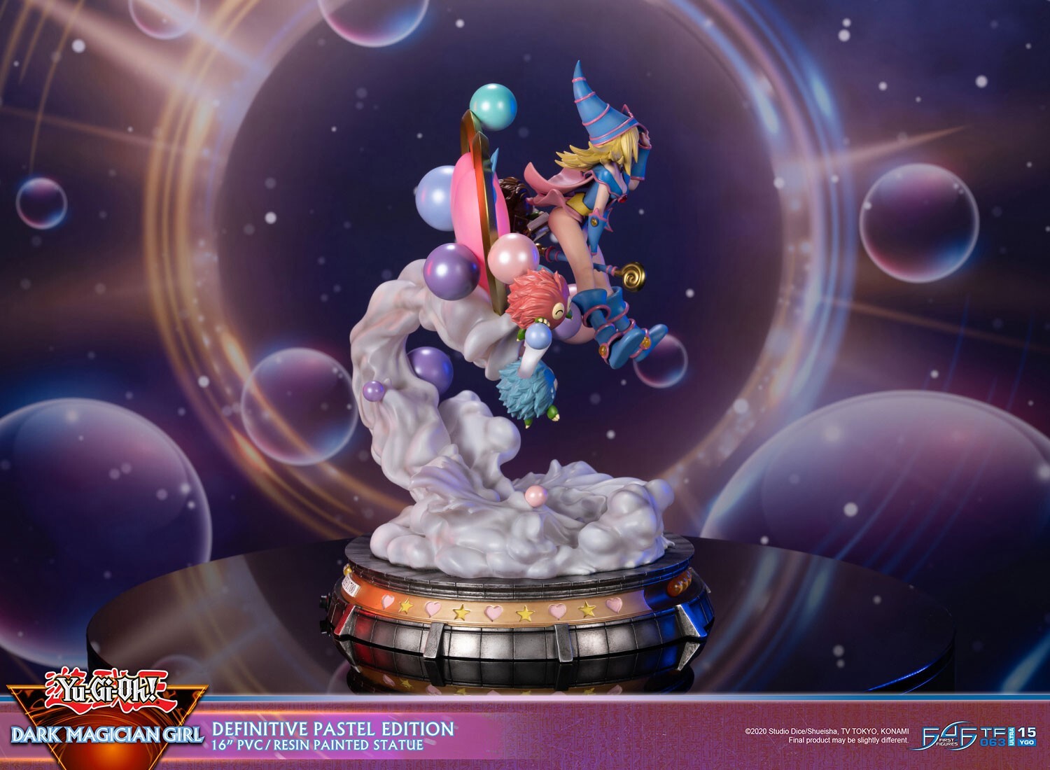 Yu-Gi-Oh! Duel Monsters - Black Magician Girl - Kuribeh - Kuribii - Kuriboh - True Form Ultra  (TF063|15YGO) - Pastel Edition, Definitive Edition (First 4 Figures) photo 2