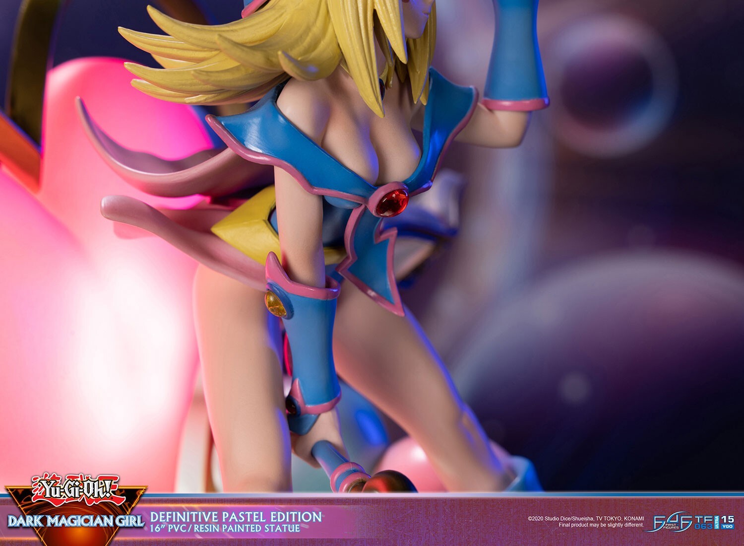 Yu-Gi-Oh! Duel Monsters - Black Magician Girl - Kuribeh - Kuribii - Kuriboh - True Form Ultra  (TF063|15YGO) - Pastel Edition, Definitive Edition (First 4 Figures) photo 3