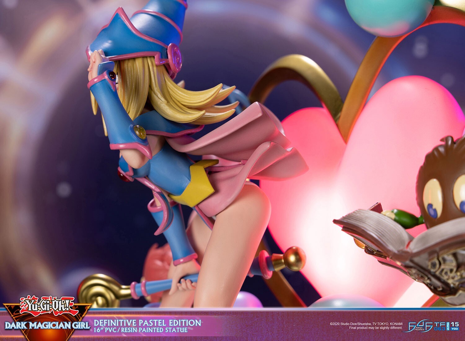 Yu-Gi-Oh! Duel Monsters - Black Magician Girl - Kuribeh - Kuribii - Kuriboh - True Form Ultra  (TF063|15YGO) - Pastel Edition, Definitive Edition (First 4 Figures) photo 4