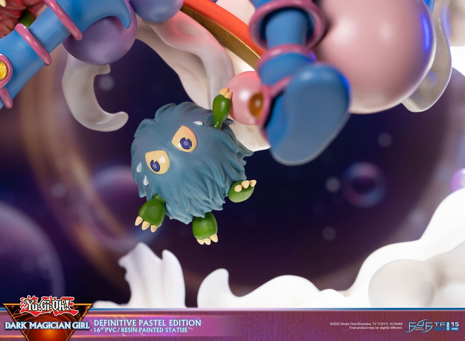 Yu-Gi-Oh! Duel Monsters - Black Magician Girl - Kuribeh - Kuribii - Kuriboh - True Form Ultra  (TF063|15YGO) - Pastel Edition, Definitive Edition (First 4 Figures) photo 5