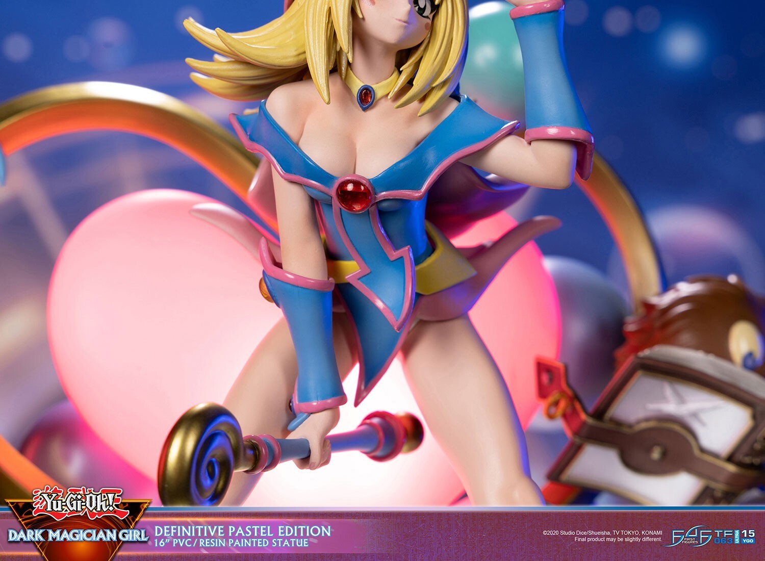 Yu-Gi-Oh! Duel Monsters - Black Magician Girl - Kuribeh - Kuribii - Kuriboh - True Form Ultra  (TF063|15YGO) - Pastel Edition, Definitive Edition (First 4 Figures) photo 6