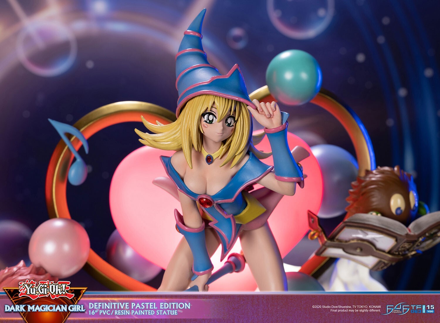 Yu-Gi-Oh! Duel Monsters - Black Magician Girl - Kuribeh - Kuribii - Kuriboh - True Form Ultra  (TF063|15YGO) - Pastel Edition, Definitive Edition (First 4 Figures) photo 11