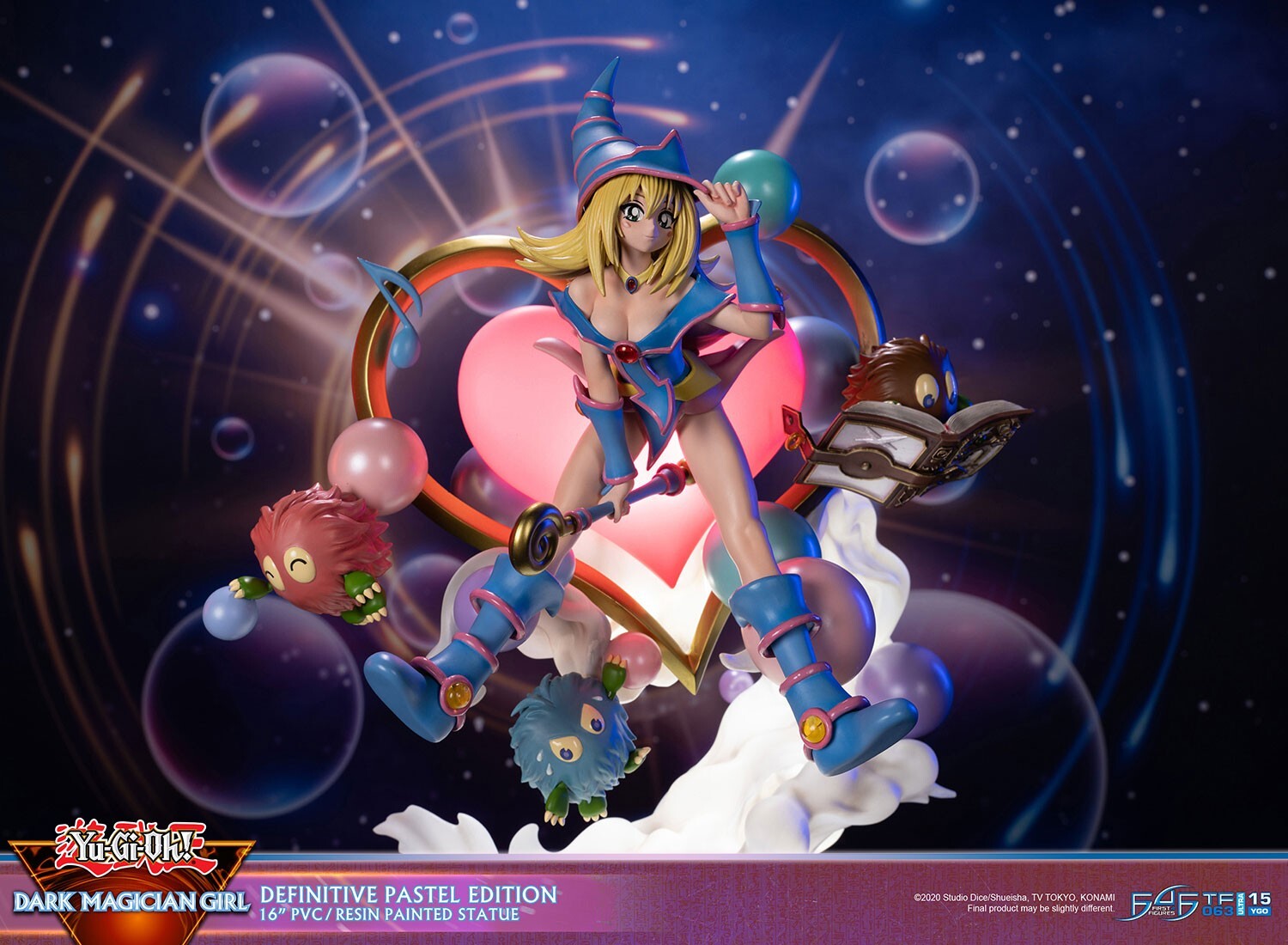 Yu-Gi-Oh! Duel Monsters - Black Magician Girl - Kuribeh - Kuribii - Kuriboh - True Form Ultra  (TF063|15YGO) - Pastel Edition, Definitive Edition (First 4 Figures) photo 12