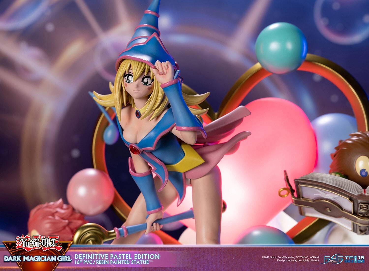 Yu-Gi-Oh! Duel Monsters - Black Magician Girl - Kuribeh - Kuribii - Kuriboh - True Form Ultra  (TF063|15YGO) - Pastel Edition, Definitive Edition (First 4 Figures) photo 13