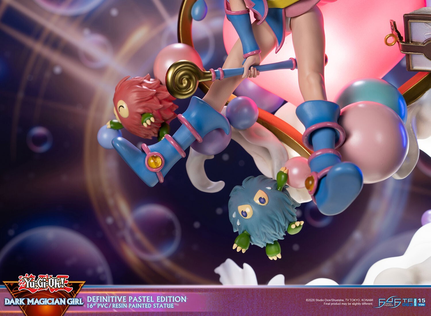 Yu-Gi-Oh! Duel Monsters - Black Magician Girl - Kuribeh - Kuribii - Kuriboh - True Form Ultra  (TF063|15YGO) - Pastel Edition, Definitive Edition (First 4 Figures) photo 14