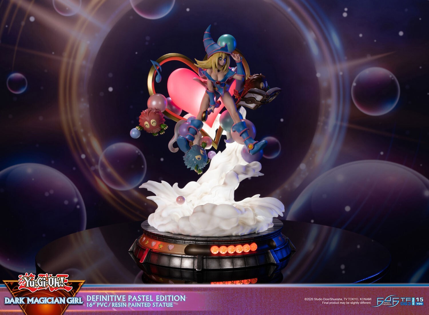 Yu-Gi-Oh! Duel Monsters - Black Magician Girl - Kuribeh - Kuribii - Kuriboh - True Form Ultra  (TF063|15YGO) - Pastel Edition, Definitive Edition (First 4 Figures) photo 20
