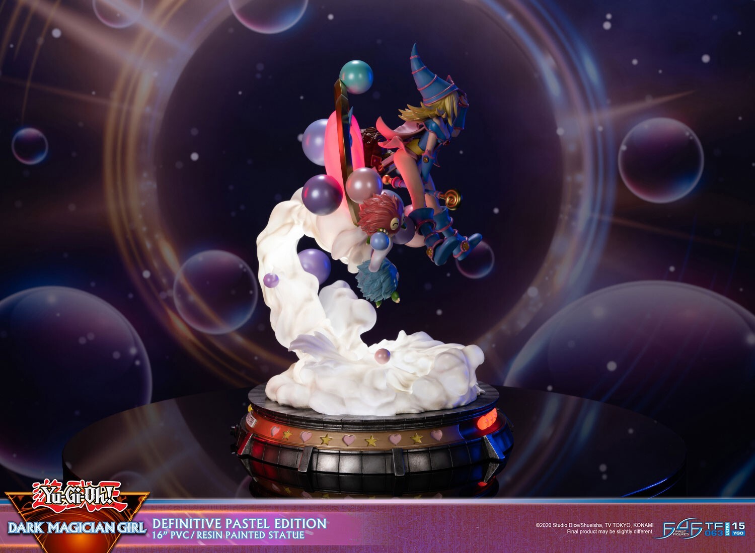 Yu-Gi-Oh! Duel Monsters - Black Magician Girl - Kuribeh - Kuribii - Kuriboh - True Form Ultra  (TF063|15YGO) - Pastel Edition, Definitive Edition (First 4 Figures) photo 21
