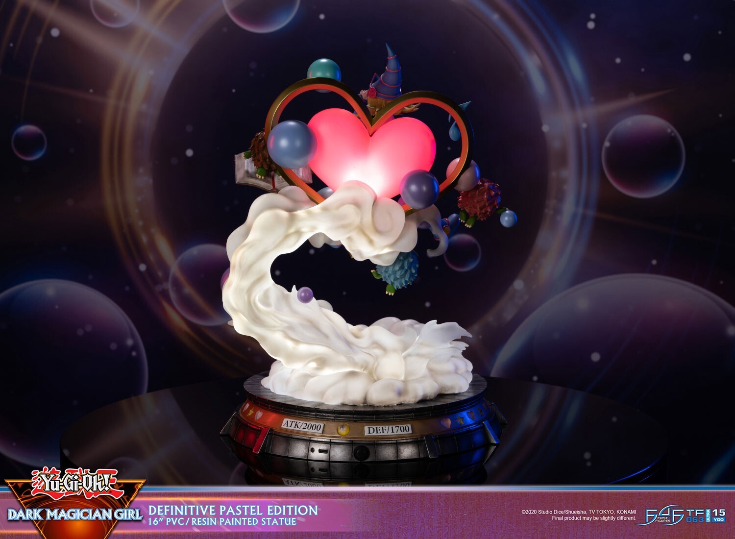 Yu-Gi-Oh! Duel Monsters - Black Magician Girl - Kuribeh - Kuribii - Kuriboh - True Form Ultra  (TF063|15YGO) - Pastel Edition, Definitive Edition (First 4 Figures) photo 23
