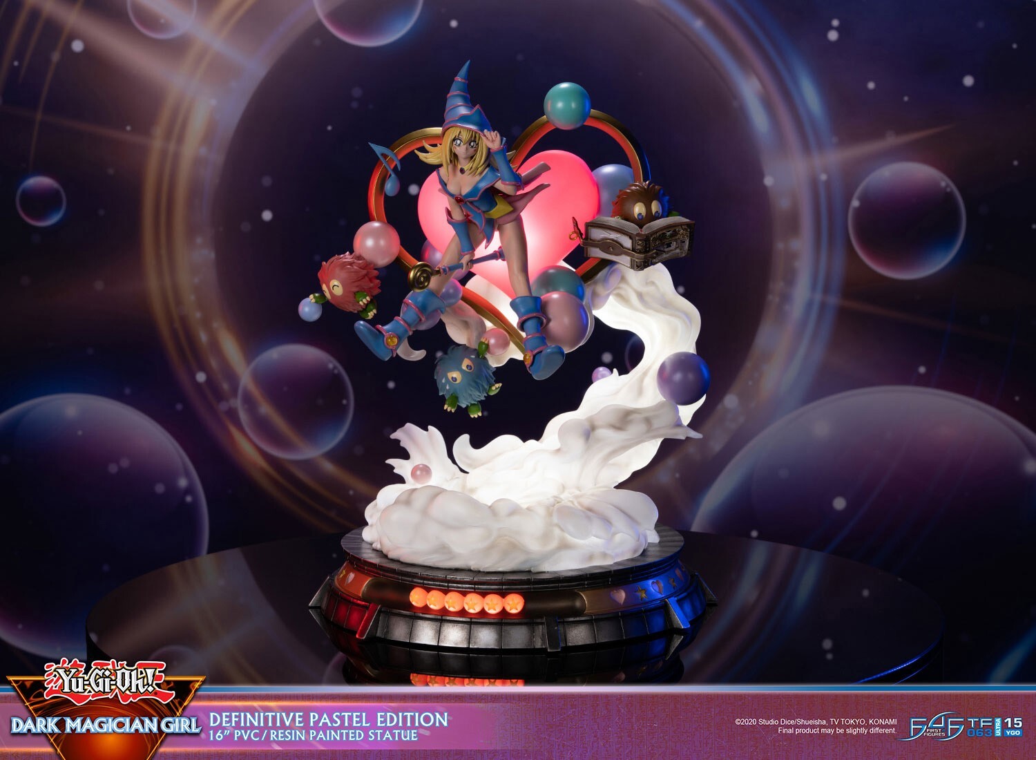 Yu-Gi-Oh! Duel Monsters - Black Magician Girl - Kuribeh - Kuribii - Kuriboh - True Form Ultra  (TF063|15YGO) - Pastel Edition, Definitive Edition (First 4 Figures) photo 26