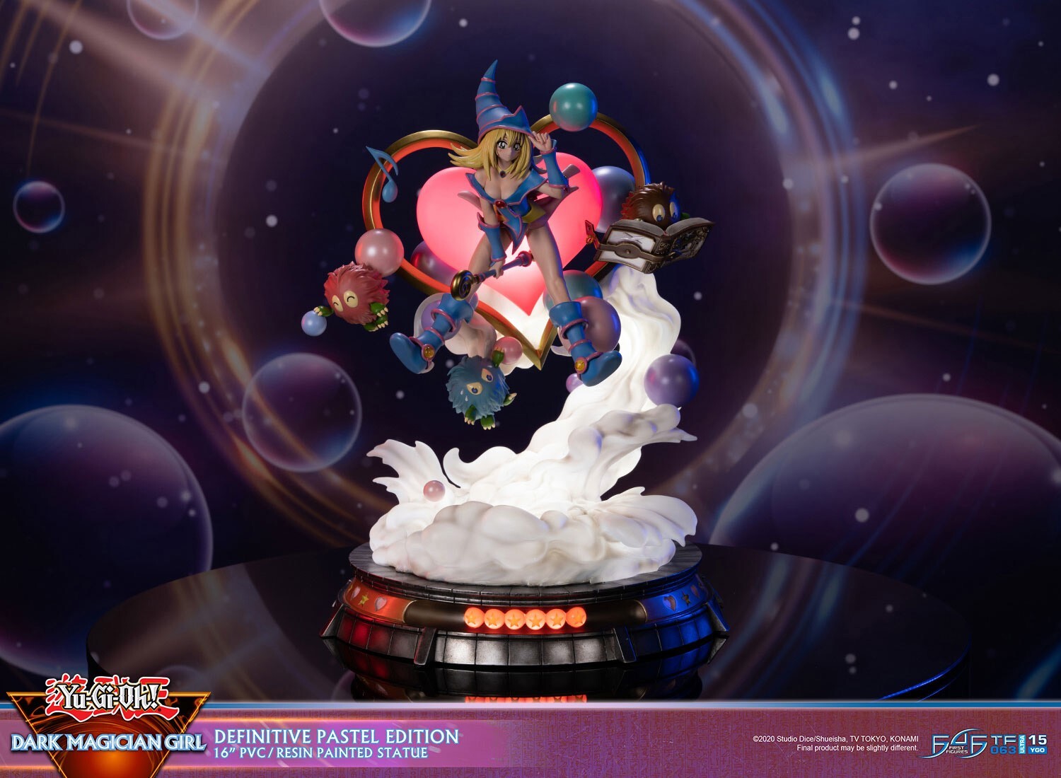 Yu-Gi-Oh! Duel Monsters - Black Magician Girl - Kuribeh - Kuribii - Kuriboh - True Form Ultra  (TF063|15YGO) - Pastel Edition, Definitive Edition (First 4 Figures) photo 27