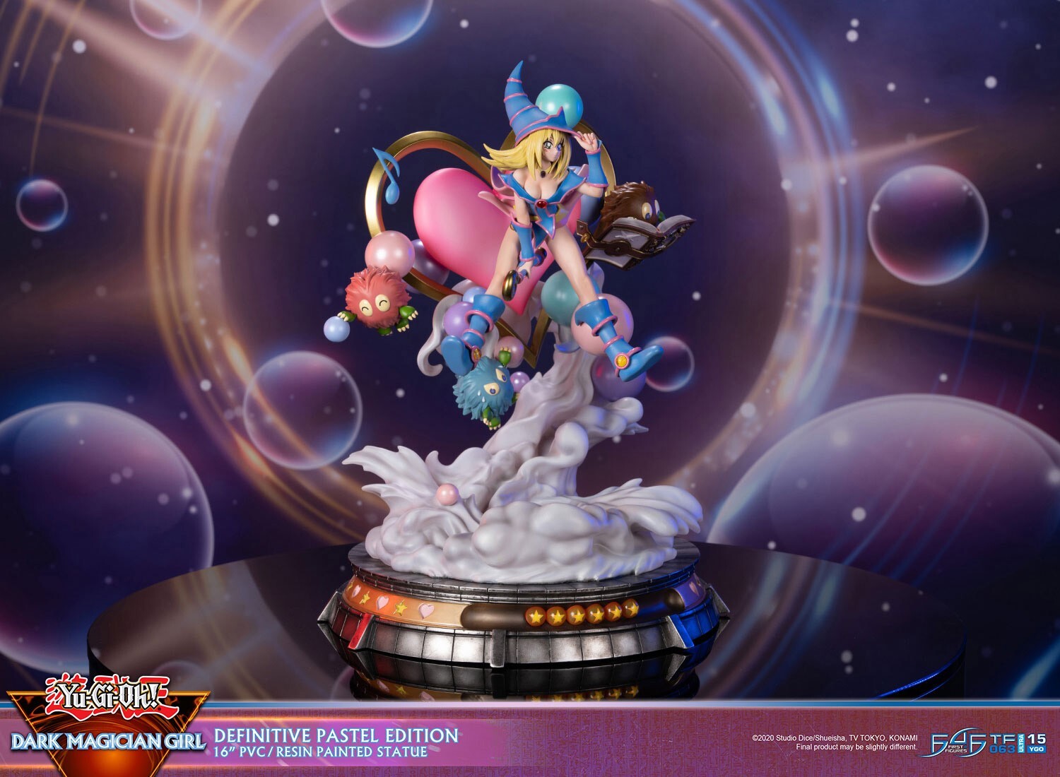 Yu-Gi-Oh! Duel Monsters - Black Magician Girl - Kuribeh - Kuribii - Kuriboh - True Form Ultra  (TF063|15YGO) - Pastel Edition, Definitive Edition (First 4 Figures) photo 28