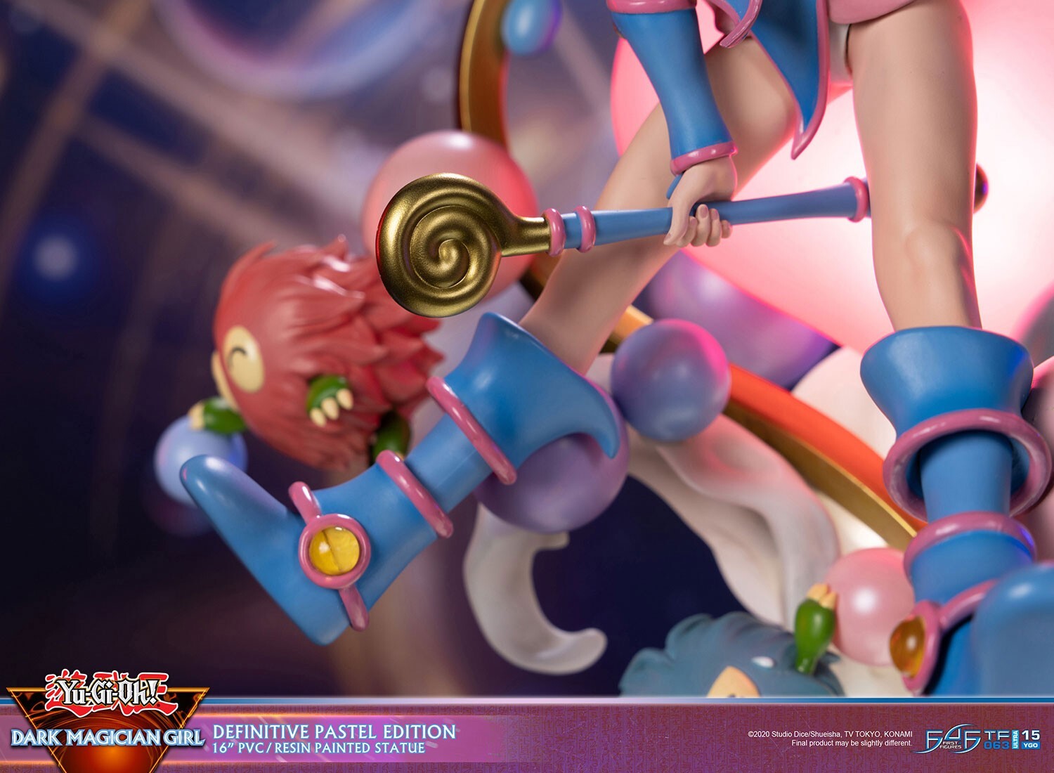 Yu-Gi-Oh! Duel Monsters - Black Magician Girl - Kuribeh - Kuribii - Kuriboh - True Form Ultra  (TF063|15YGO) - Pastel Edition, Definitive Edition (First 4 Figures) photo 30