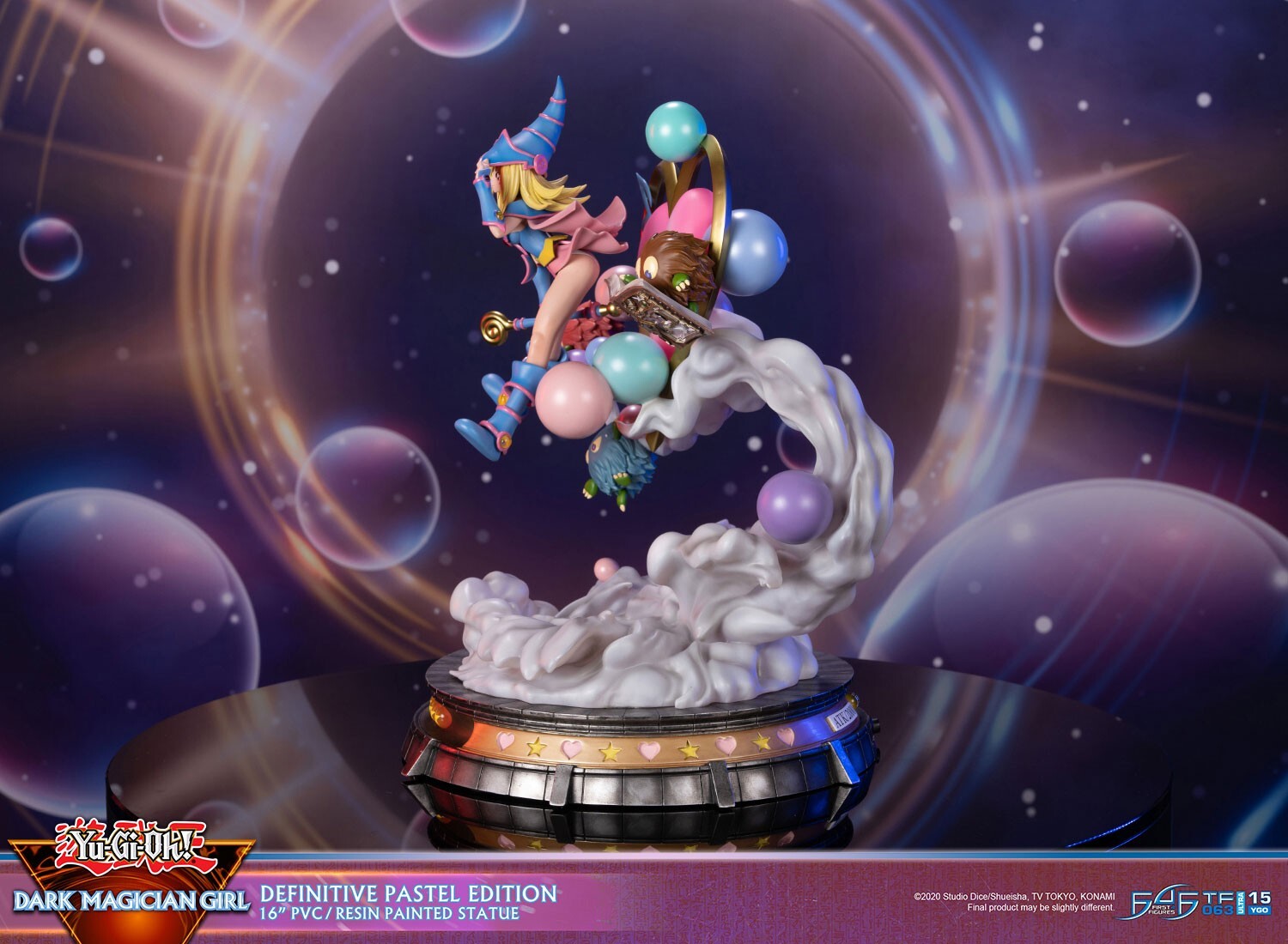 Yu-Gi-Oh! Duel Monsters - Black Magician Girl - Kuribeh - Kuribii - Kuriboh - True Form Ultra  (TF063|15YGO) - Pastel Edition, Definitive Edition (First 4 Figures) photo 32