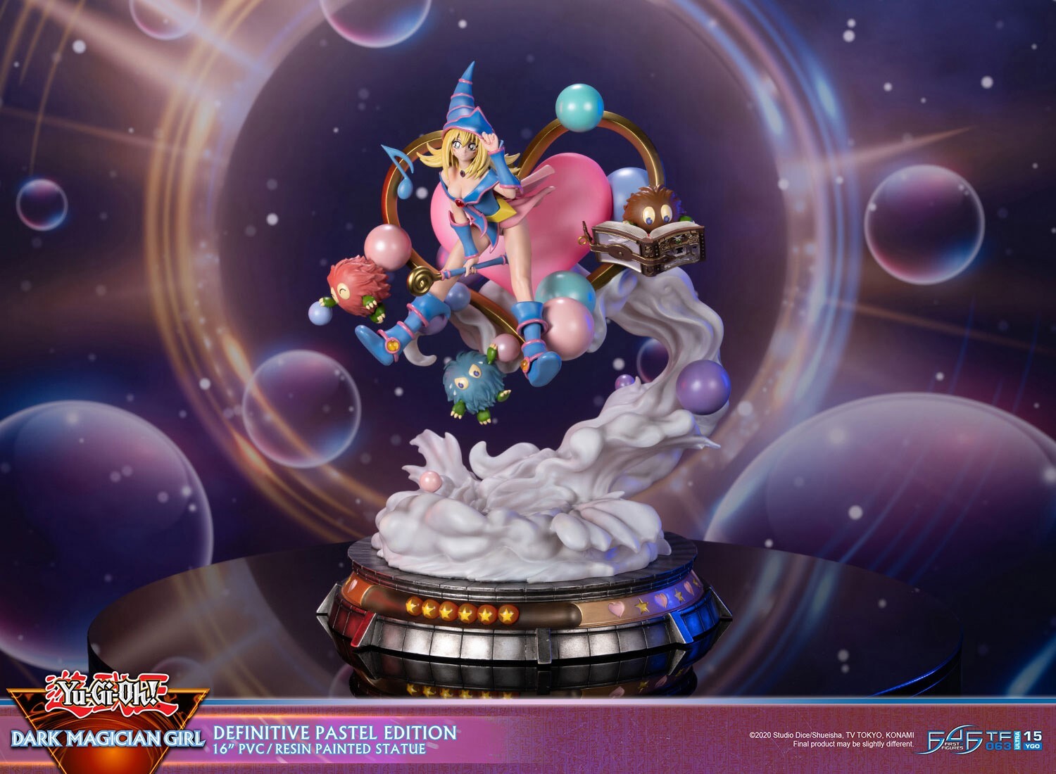 Yu-Gi-Oh! Duel Monsters - Black Magician Girl - Kuribeh - Kuribii - Kuriboh - True Form Ultra  (TF063|15YGO) - Pastel Edition, Definitive Edition (First 4 Figures) photo 33