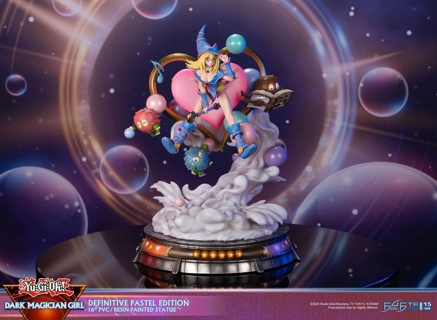 Yu-Gi-Oh! Duel Monsters - Black Magician Girl - Kuribeh - Kuribii - Kuriboh - True Form Ultra  (TF063|15YGO) - Pastel Edition, Definitive Edition (First 4 Figures) photo 34