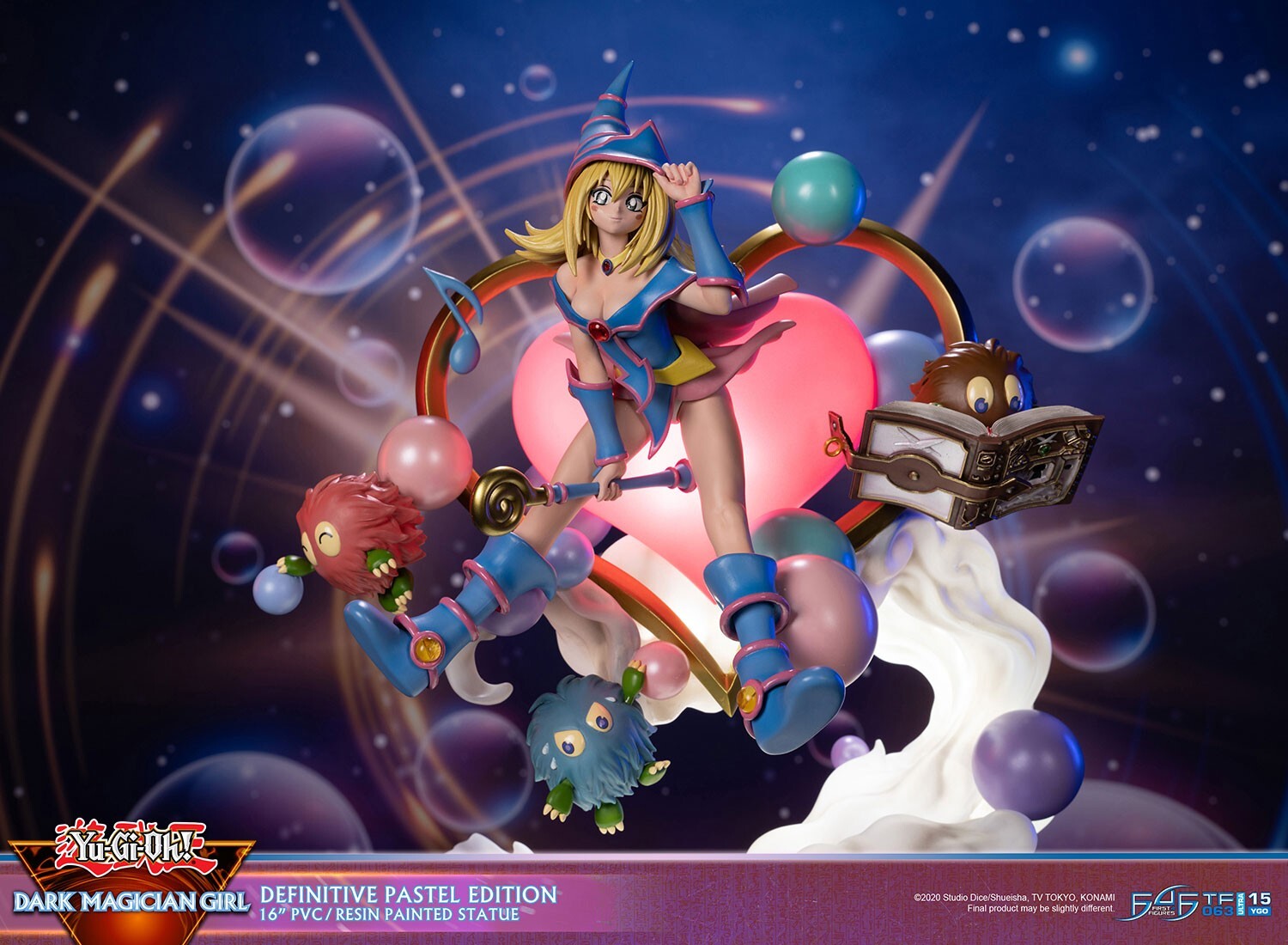 Yu-Gi-Oh! Duel Monsters - Black Magician Girl - Kuribeh - Kuribii - Kuriboh - True Form Ultra  (TF063|15YGO) - Pastel Edition, Definitive Edition (First 4 Figures) photo 36