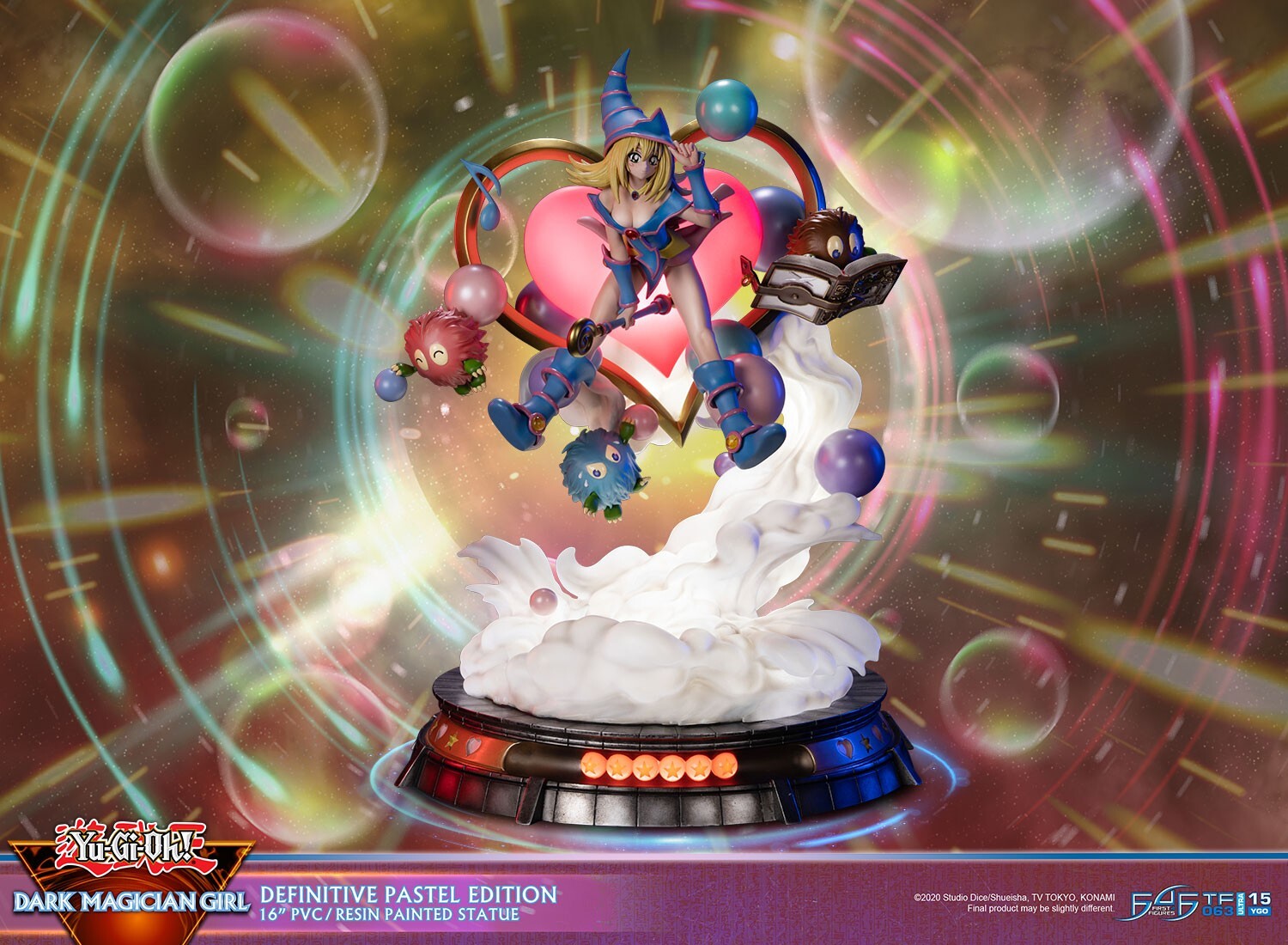 Yu-Gi-Oh! Duel Monsters - Black Magician Girl - Kuribeh - Kuribii - Kuriboh - True Form Ultra  (TF063|15YGO) - Pastel Edition, Definitive Edition (First 4 Figures) photo 39