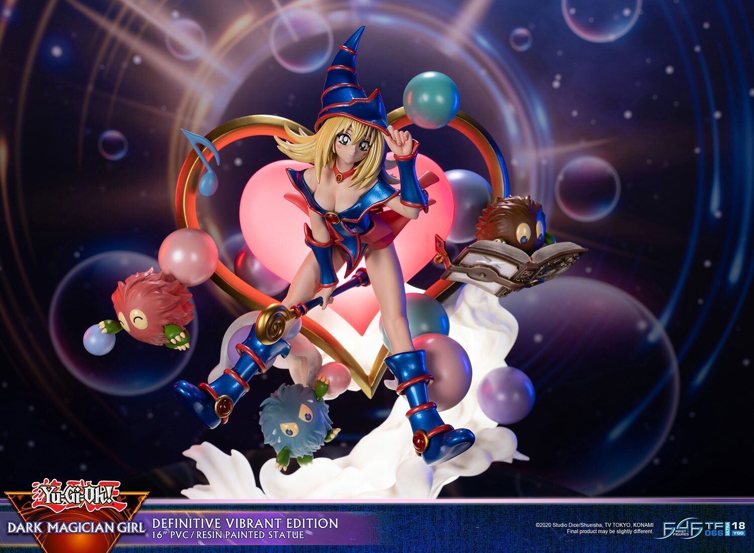 Yu-Gi-Oh! Duel Monsters - Black Magician Girl - Kuribeh - Kuribii - Kuriboh - True Form Ultra (TF066|18YGO) - Vibrant Edition, Definitive Edition (First 4 Figures) photo 4