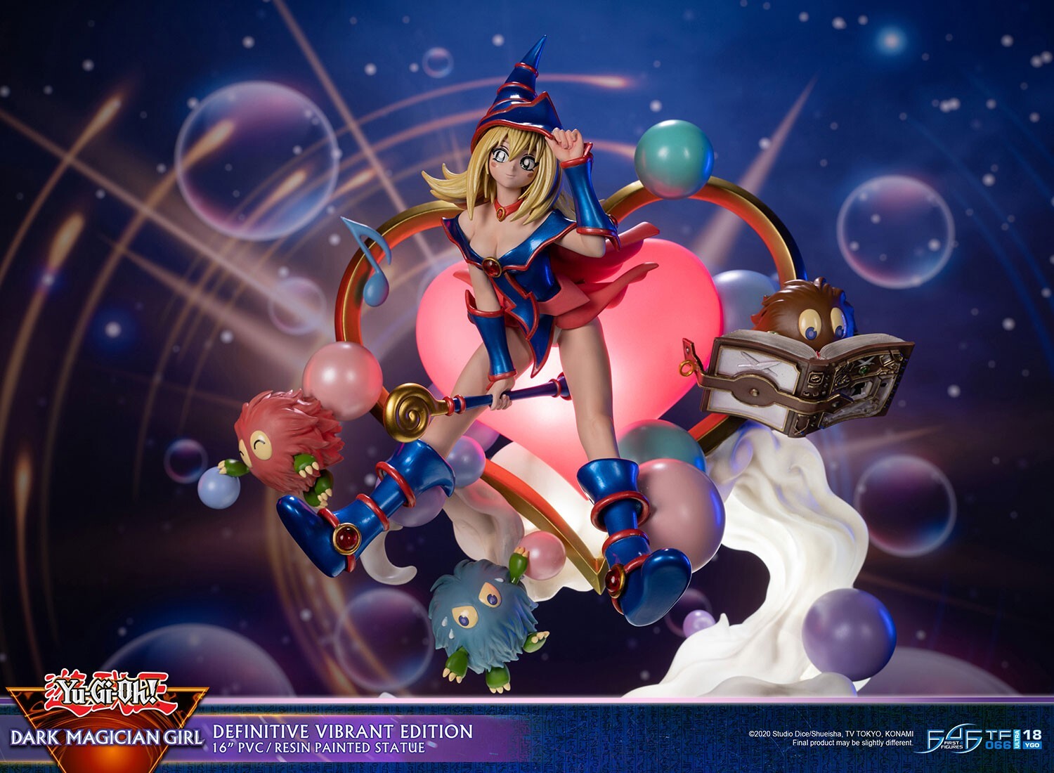 Yu-Gi-Oh! Duel Monsters - Black Magician Girl - Kuribeh - Kuribii - Kuriboh - True Form Ultra (TF066|18YGO) - Vibrant Edition, Definitive Edition (First 4 Figures) photo 5