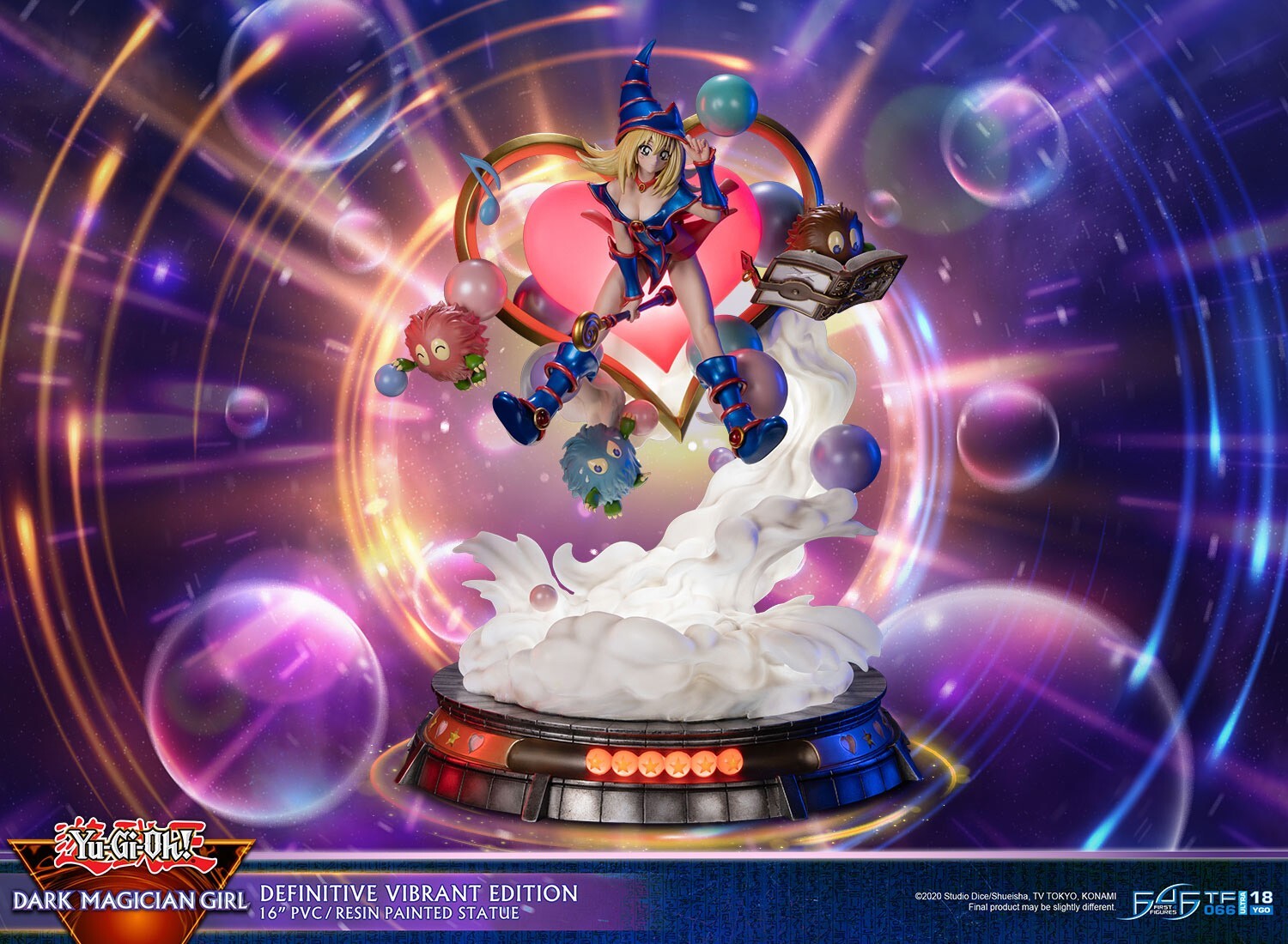 Yu-Gi-Oh! Duel Monsters - Black Magician Girl - Kuribeh - Kuribii - Kuriboh - True Form Ultra (TF066|18YGO) - Vibrant Edition, Definitive Edition (First 4 Figures) photo 19