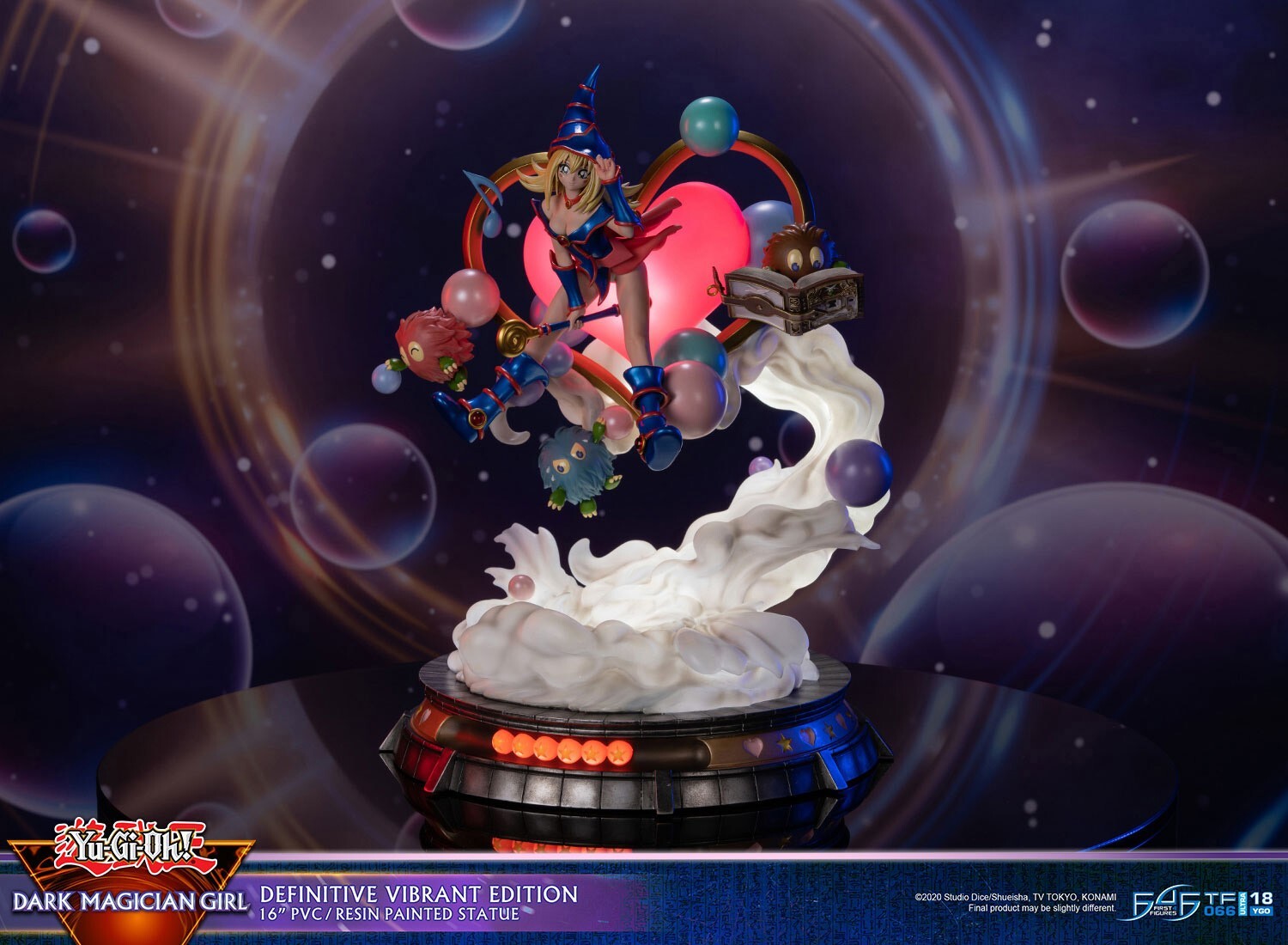 Yu-Gi-Oh! Duel Monsters - Black Magician Girl - Kuribeh - Kuribii - Kuriboh - True Form Ultra (TF066|18YGO) - Vibrant Edition, Definitive Edition (First 4 Figures) photo 25