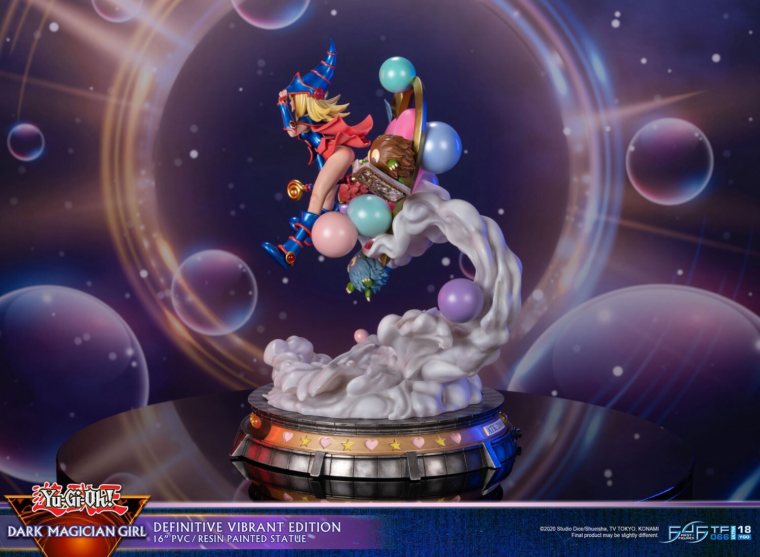 Yu-Gi-Oh! Duel Monsters - Black Magician Girl - Kuribeh - Kuribii - Kuriboh - True Form Ultra (TF066|18YGO) - Vibrant Edition, Definitive Edition (First 4 Figures) photo 33