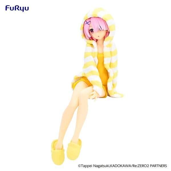 Re:Zero kara Hajimeru Isekai Seikatsu - Ram - Noodle Stopper Figure - Room Wear Yellow Color Ver. (FuRyu) photo 4