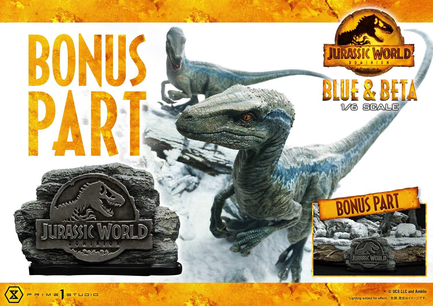 Jurassic World: Dominion - Beta - Blue - Legacy Museum Collection  (LMCJW3-01S) - 1/6 - Bonus Version (Prime 1 Studio) photo 5