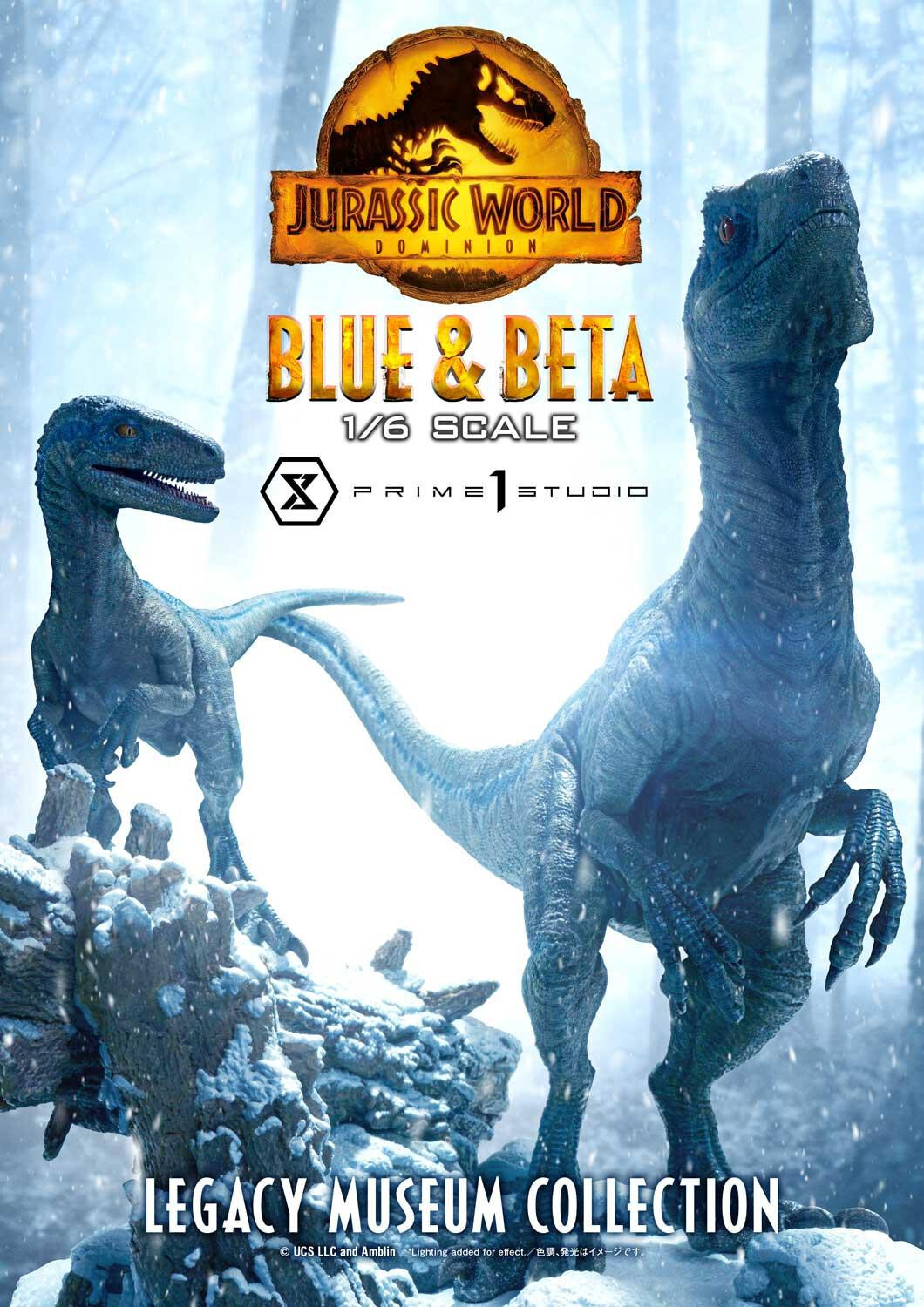 Jurassic World: Dominion - Beta - Blue - Legacy Museum Collection  (LMCJW3-01S) - 1/6 - Bonus Version (Prime 1 Studio) photo 34