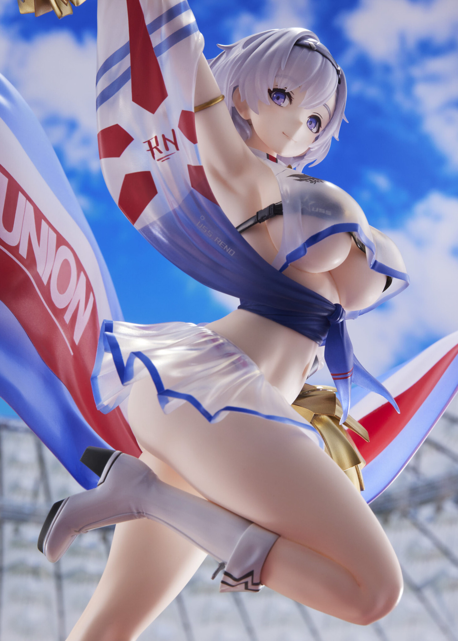 Azur Lane - Manjuu - Reno - Golden Head - 1/6 - Biggest Little Cheerleader Ver. (Alice Glint, Thousand) photo 4