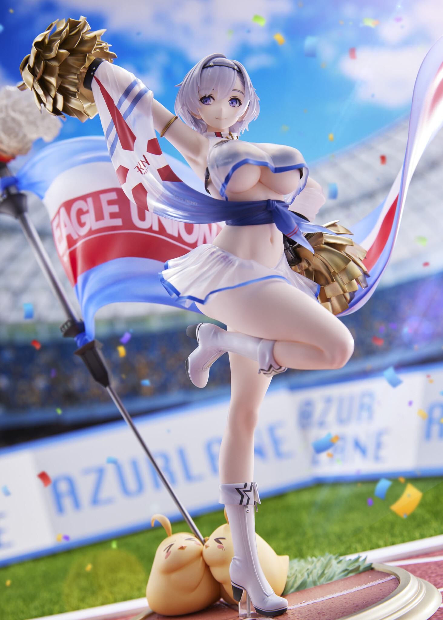 Azur Lane - Manjuu - Reno - Golden Head - 1/6 - Biggest Little Cheerleader Ver. (Alice Glint, Thousand) photo 5