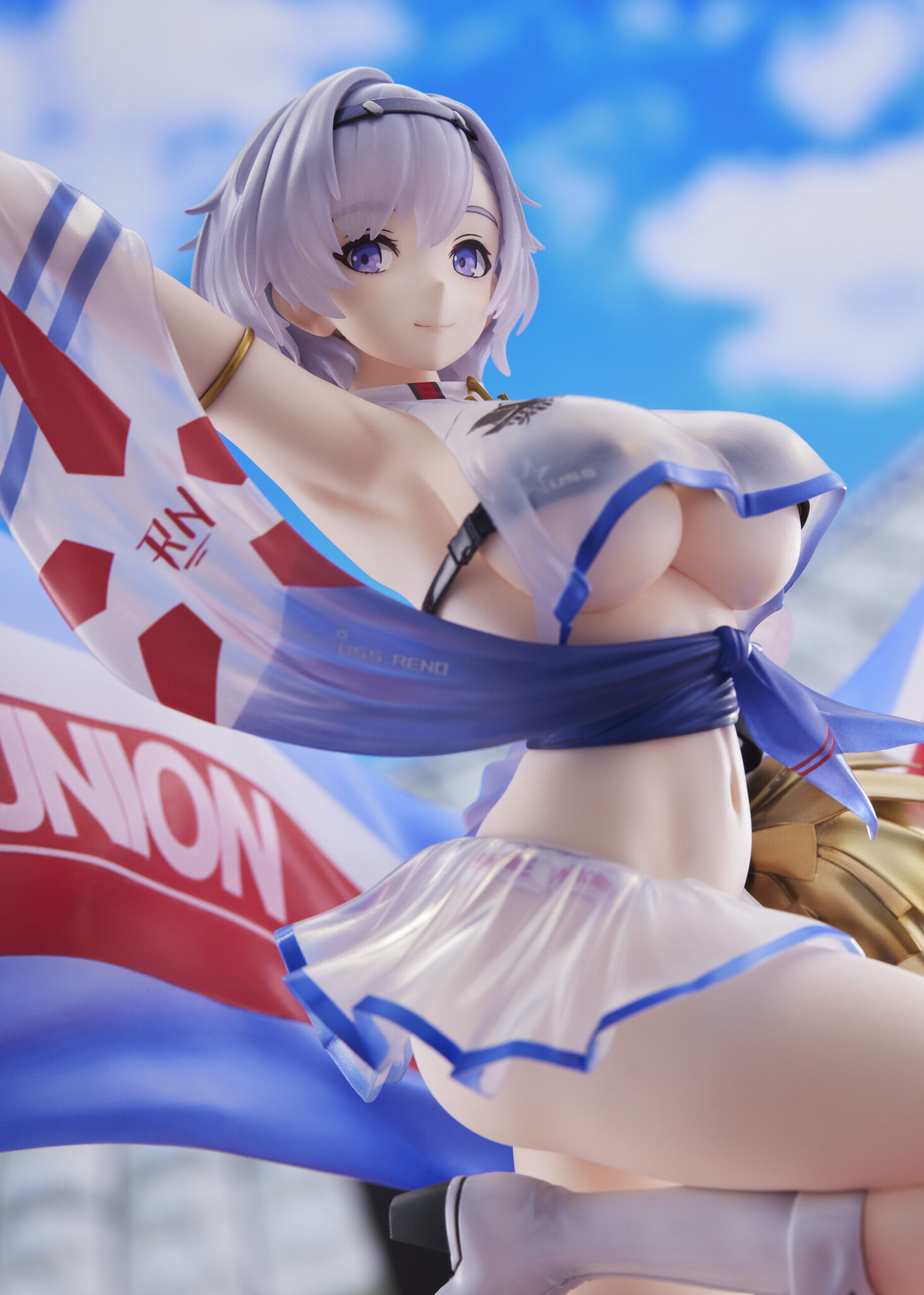 Azur Lane - Manjuu - Reno - Golden Head - 1/6 - Biggest Little Cheerleader Ver. (Alice Glint, Thousand) photo 6